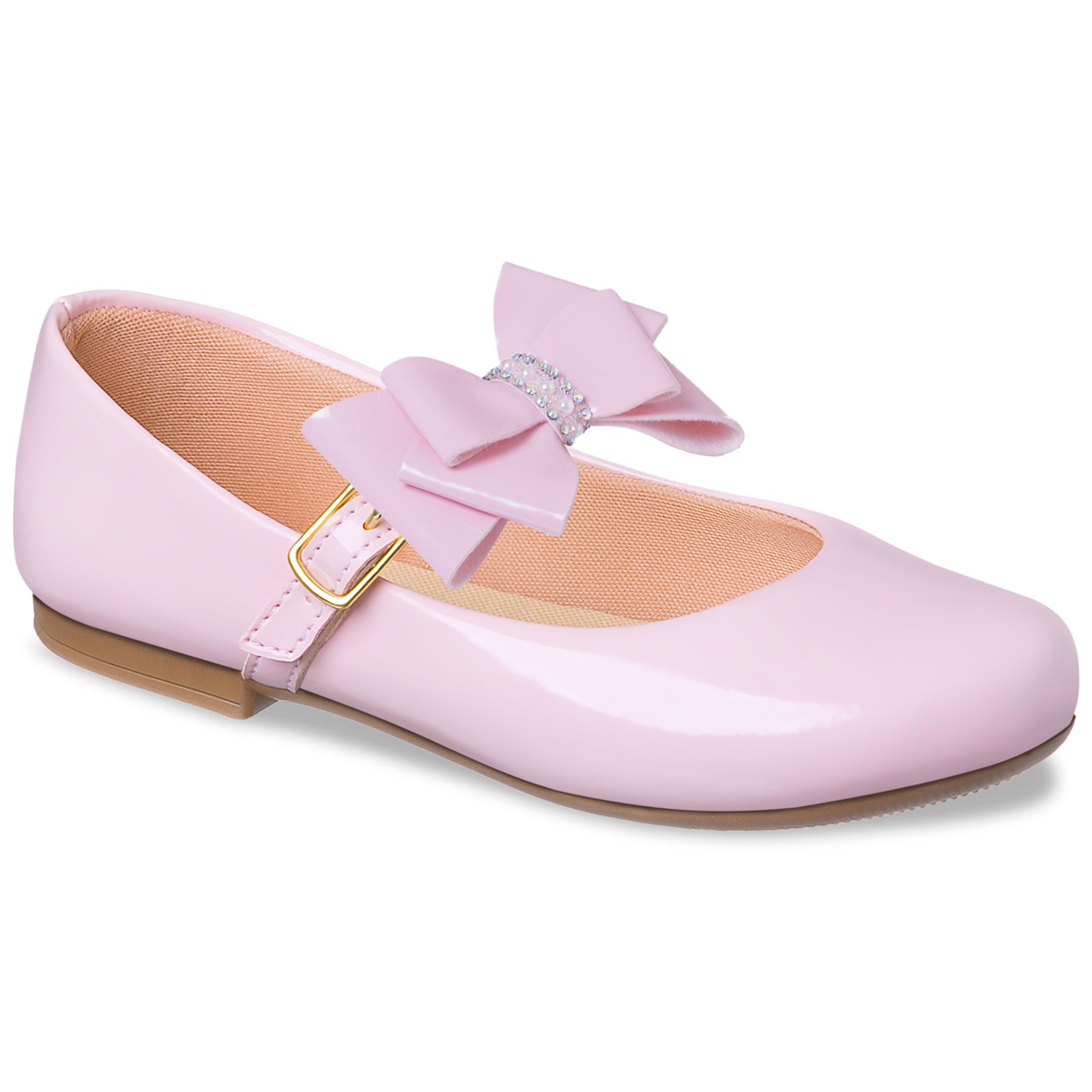 Infantil – Sapatilha Menina Social Estilo Boneca Rosa Pepite
