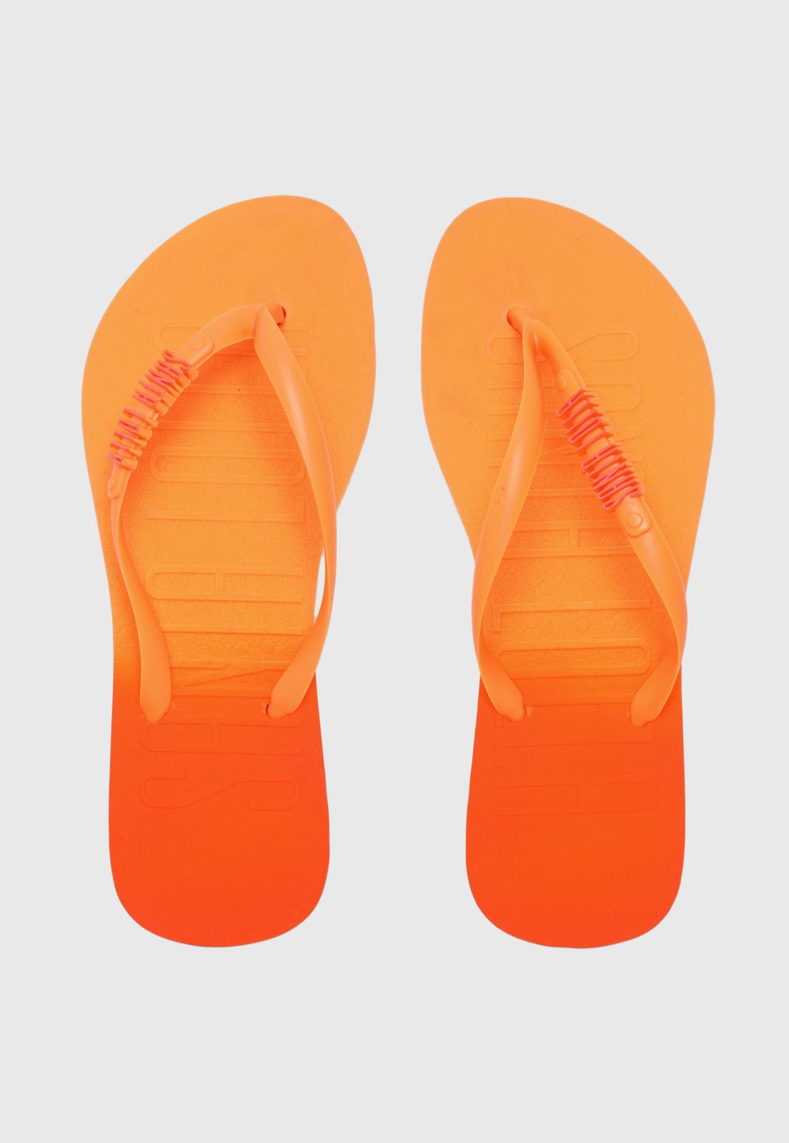 Chinelo Feminino Santa Lolla Slim Laranja