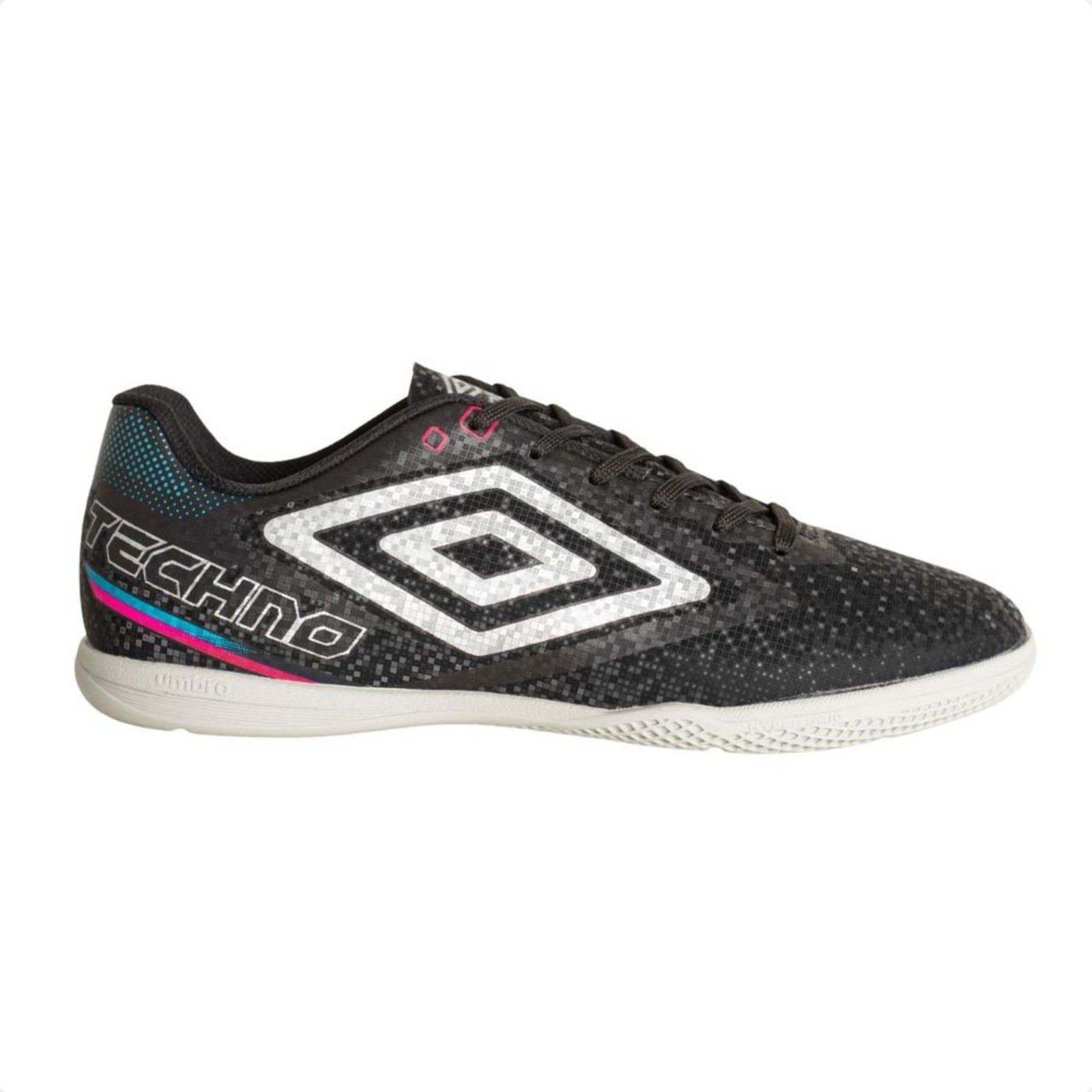 Vista 2 Chuteira Indoor Masculino Umbro Techno Ii preto Umbro preto