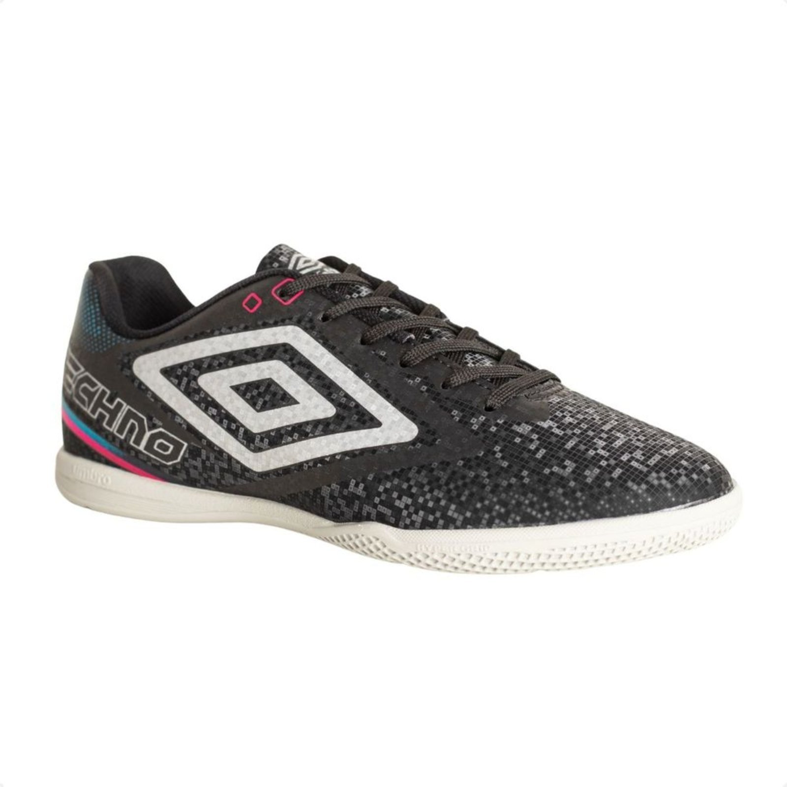 Vista 3 Chuteira Indoor Masculino Umbro Techno Ii preto Umbro preto