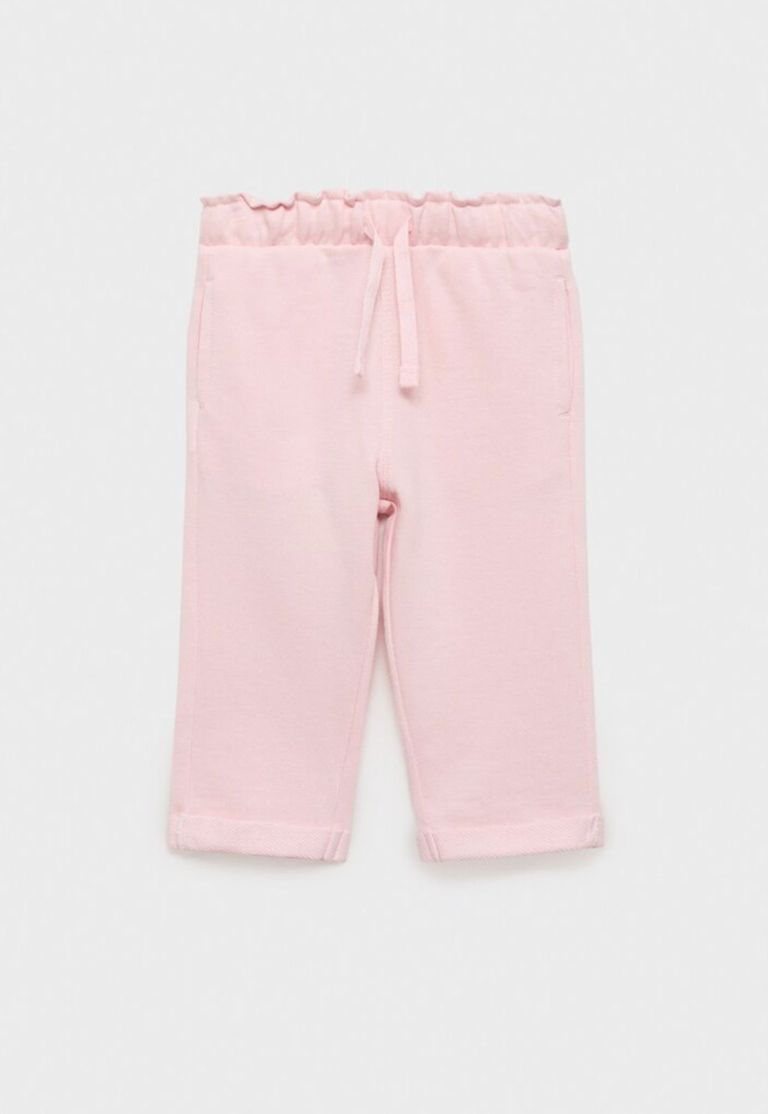 Calça de Moletom MANGO Lisa Rosa