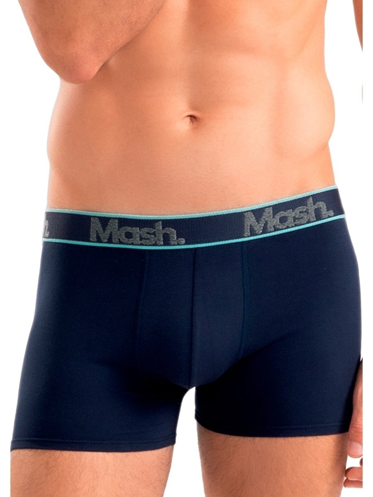 Cueca Boxer Mash 170.112 Azul Marinho