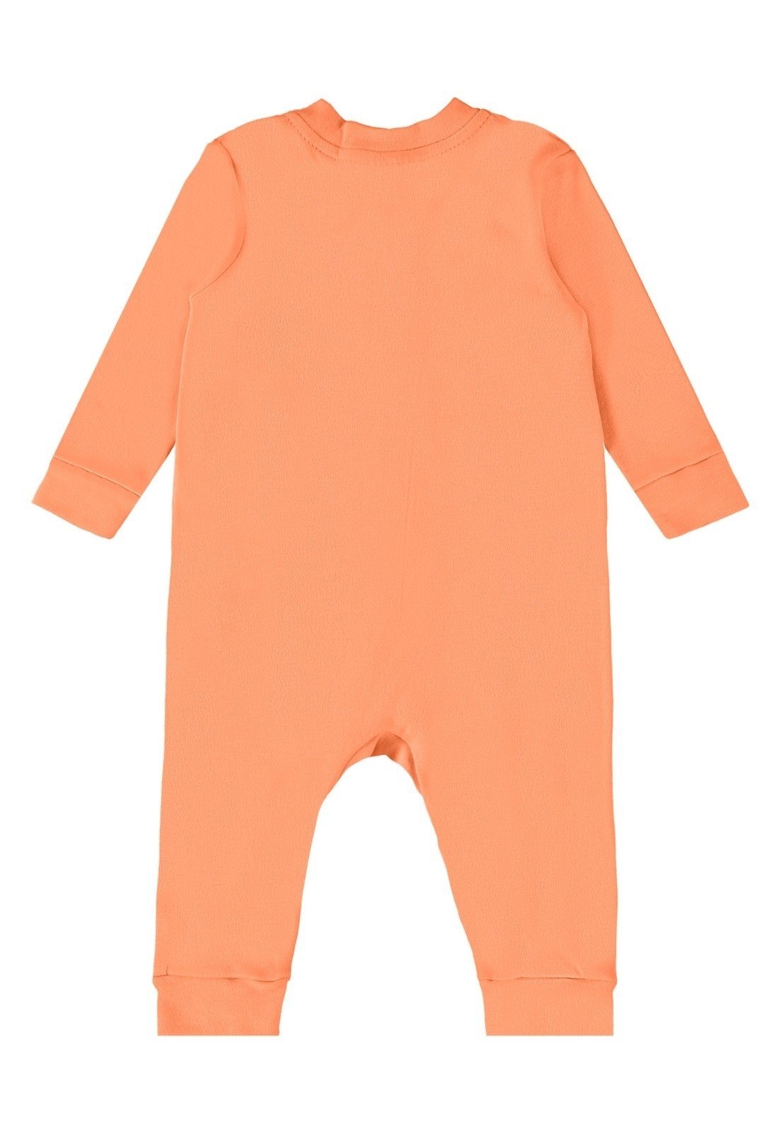 Vista 3 Infantil - Macacão Básico em Suedine Guloseima laranja GULOSEIMA laranja