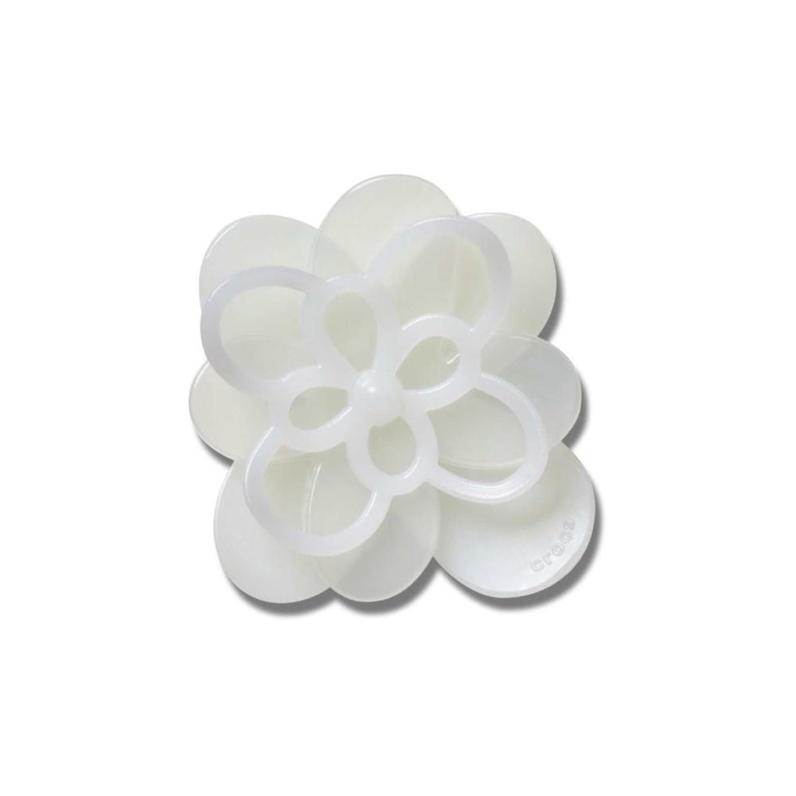 Vista 2 Infantil - Jibbitz™ Flor Branca Florescendo 1 Crocs branco