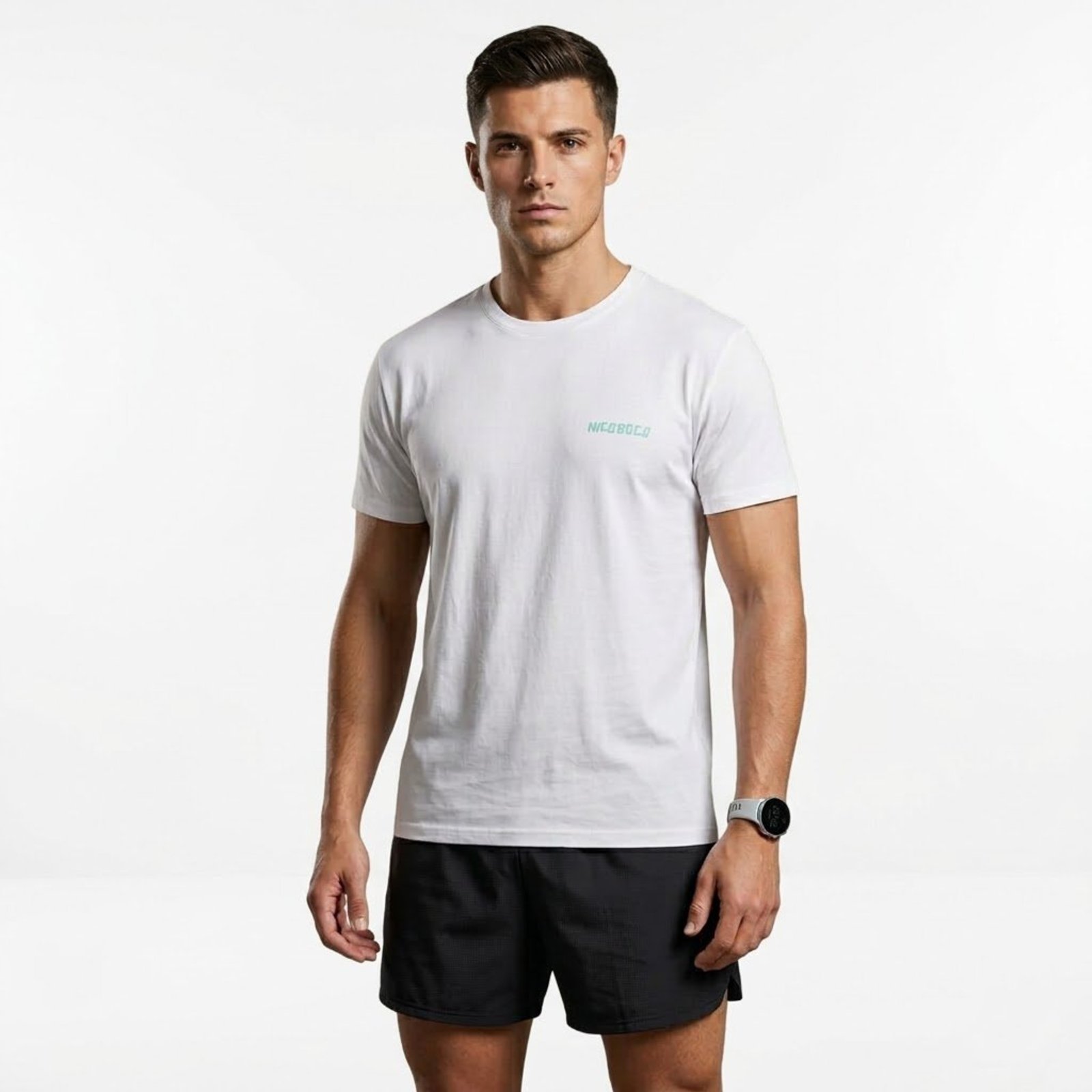 Camiseta Nicoboco Bilding Basic Branca