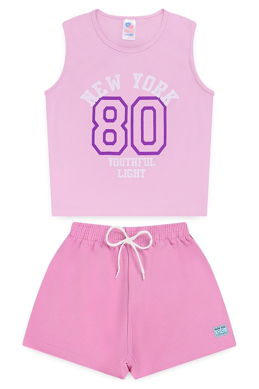 Infantil - Conjunto Juvenil Verão Feminino New York