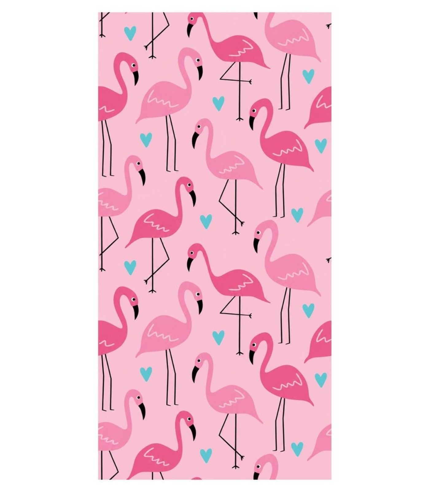 Toalha de Praia Estampada Toque Aveludado Rozac Rosa