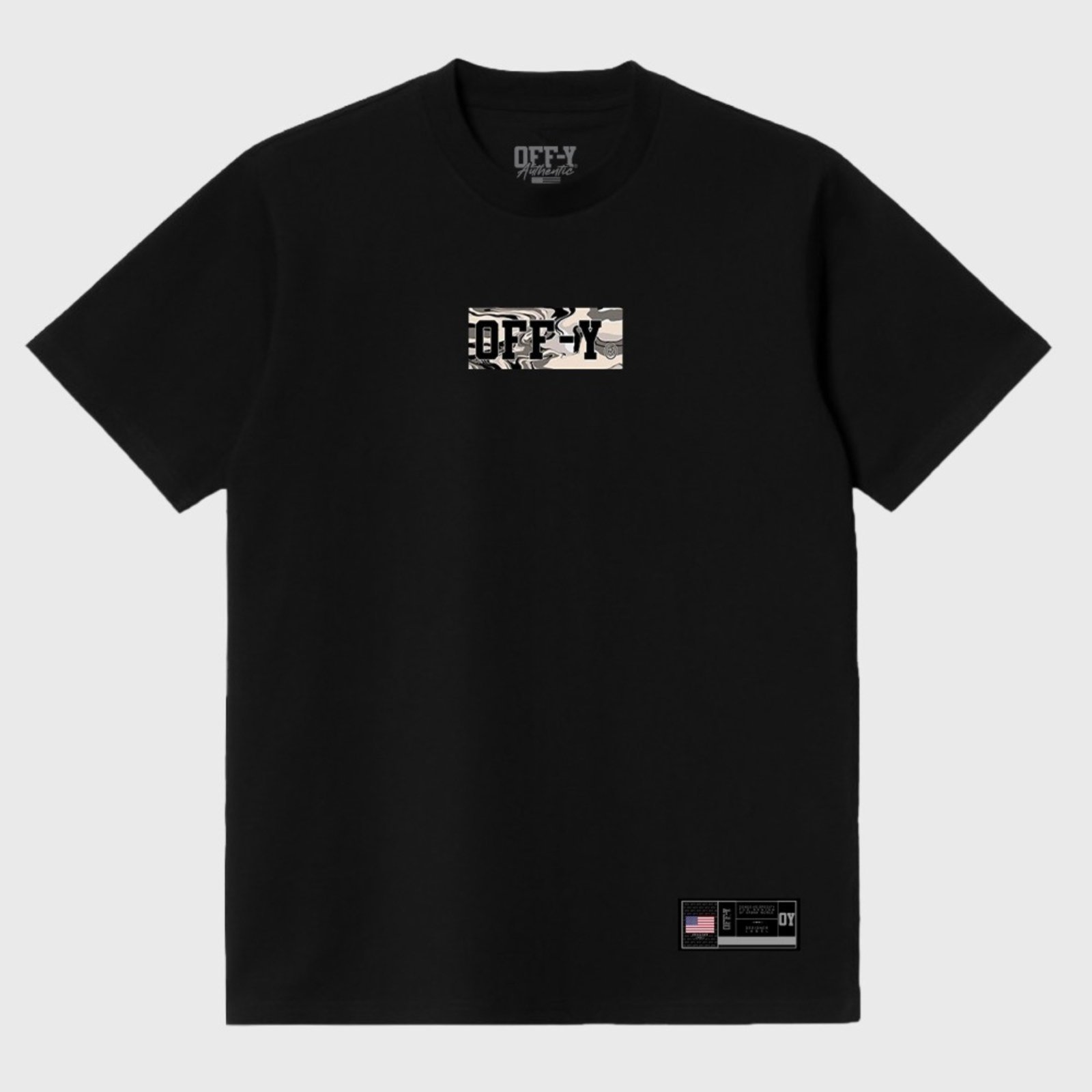 Camiseta Oversized Streetwear Off-Y melted Art