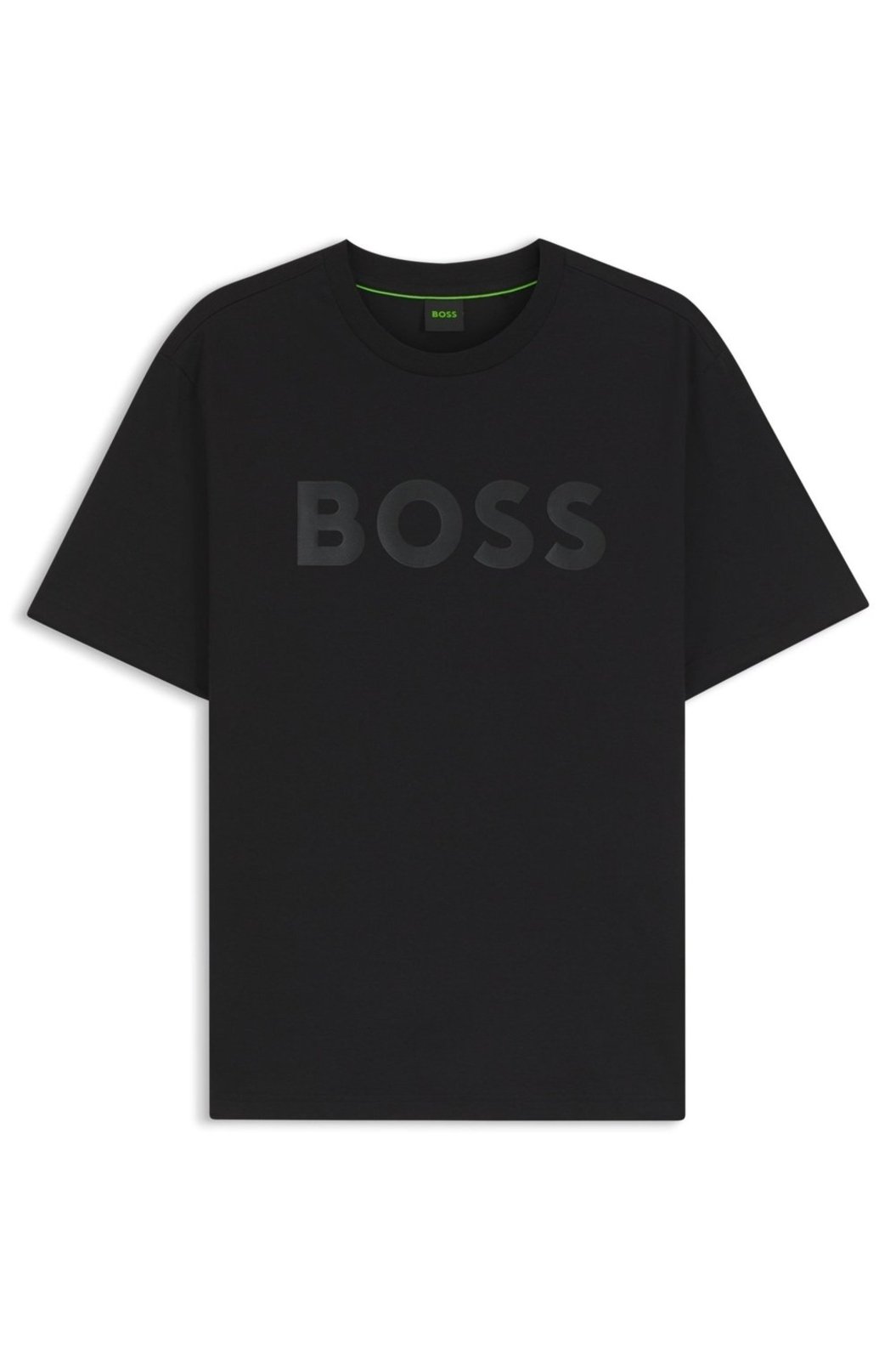 Camiseta Em Algodão Com Logo Tonal