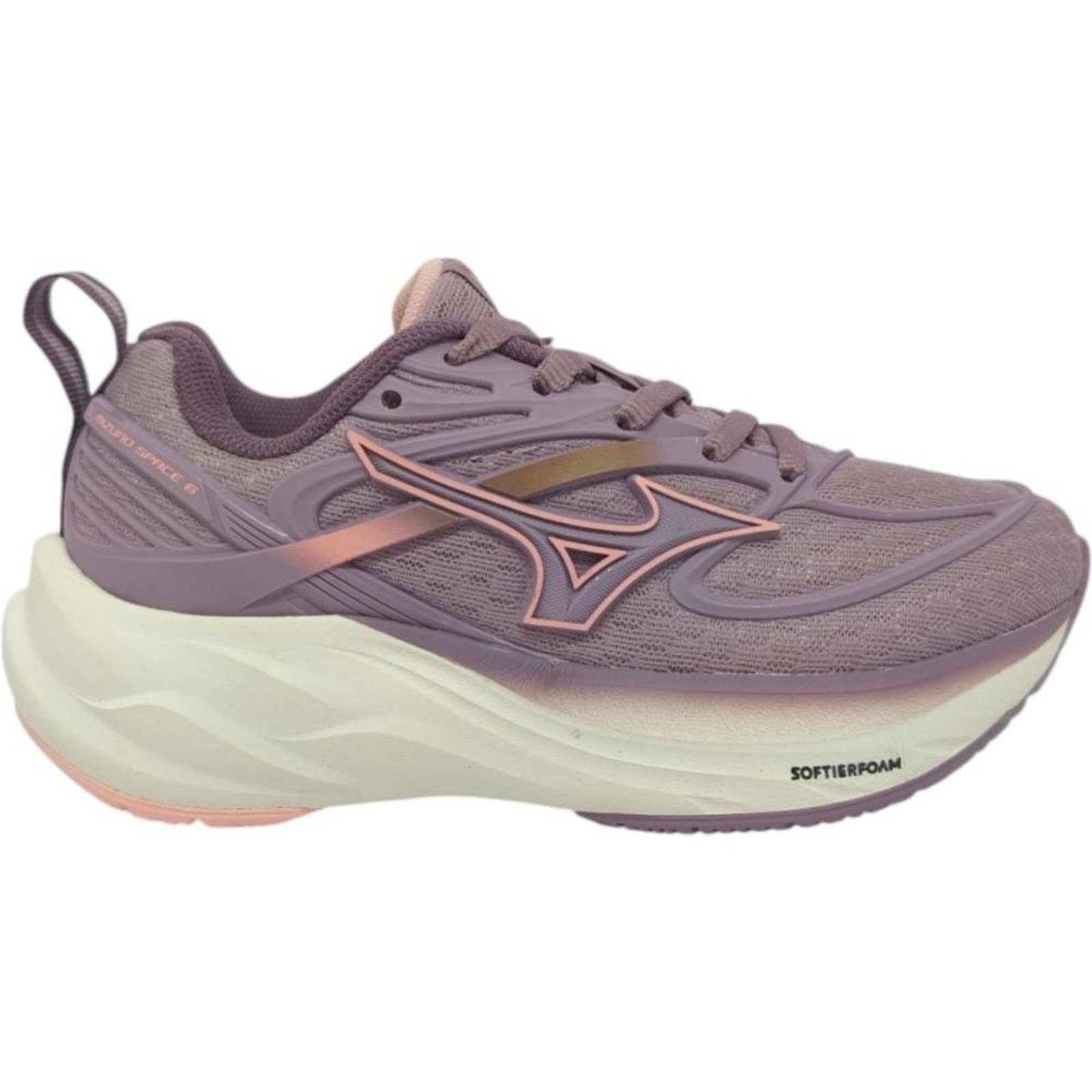 Infantil - Tênis Menina Conforto Mizuno Space 6 - Lilás - 34
