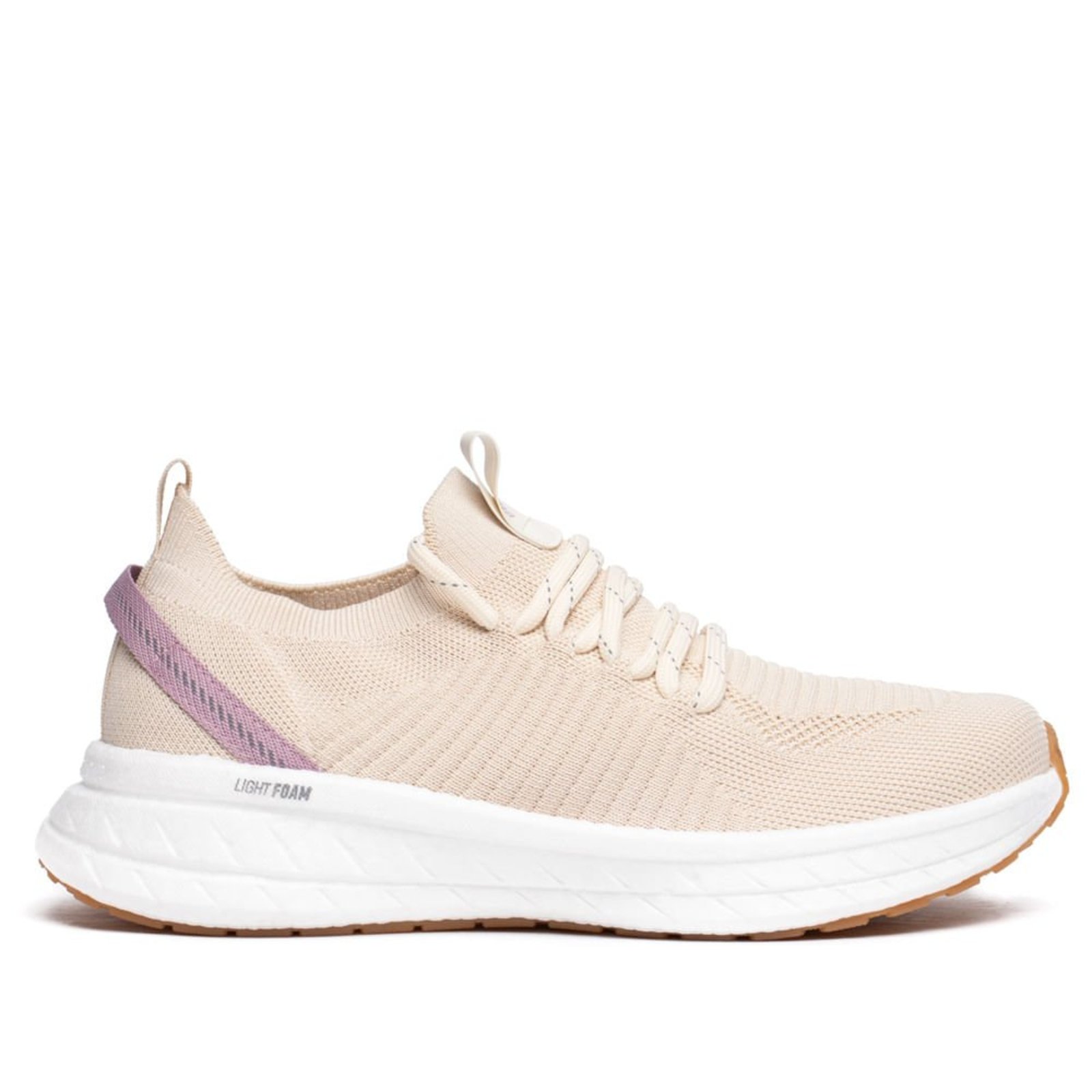 Tênis Feminino Actvitta Light Foam Knit Off White