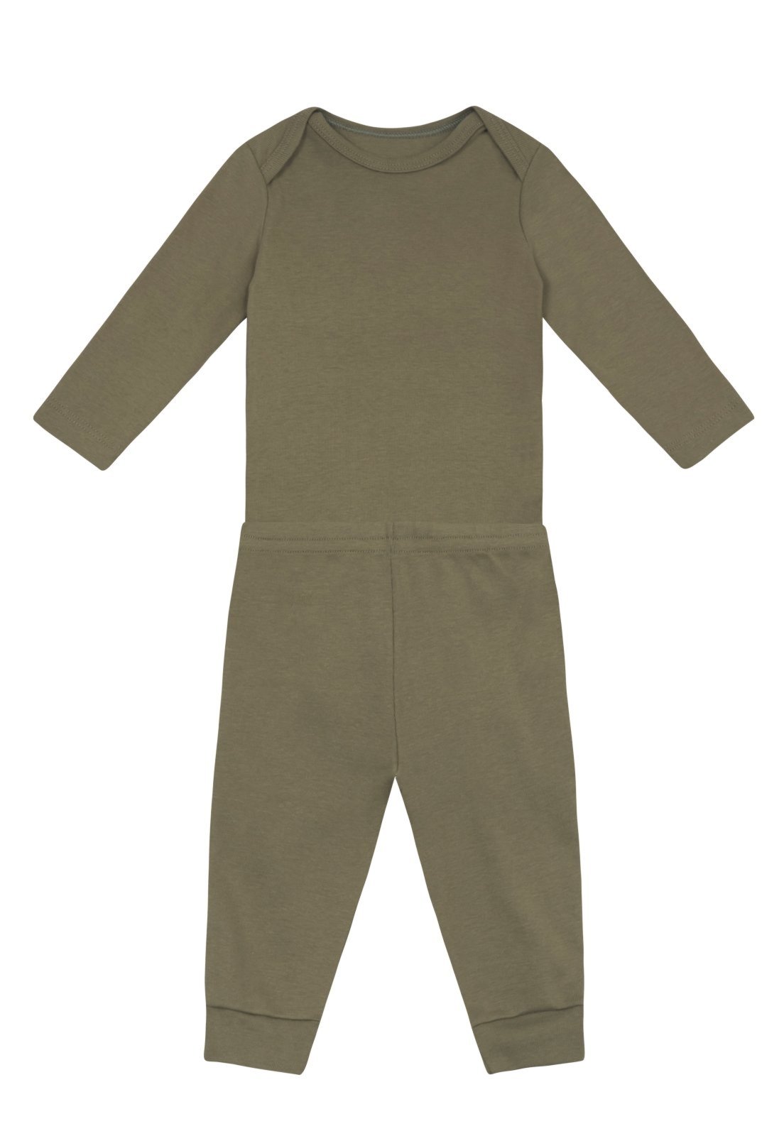 Infantil - Conjunto unissex em ribana Brandili Baby