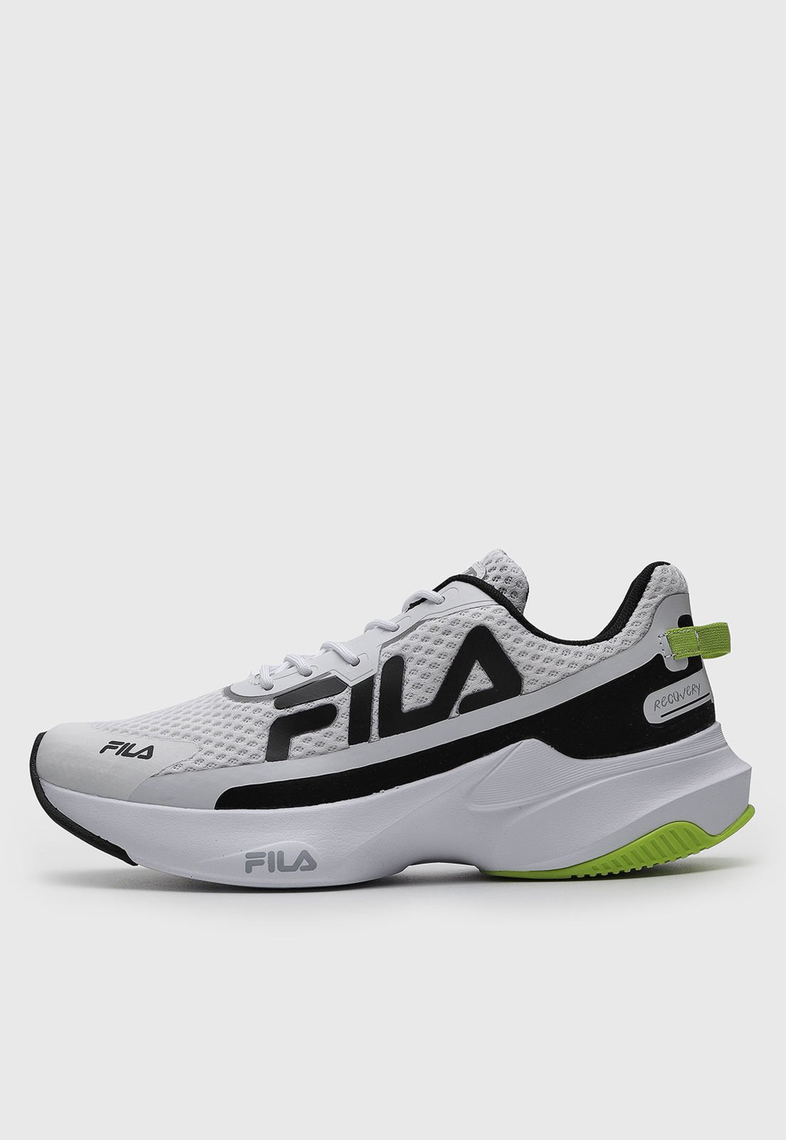 Vista 2 Tênis Masculino Fila Recovery branco Fila branco