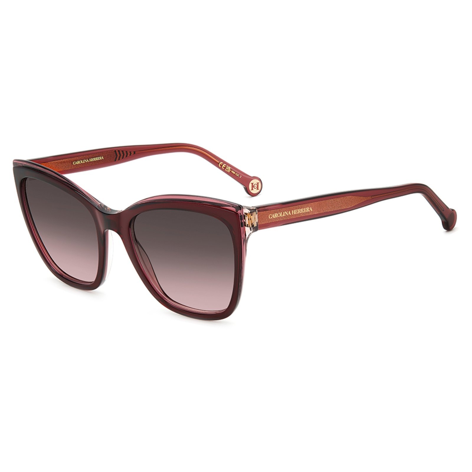 Óculos de Sol Carolina Herrera Her 0188/S C8C – Vermelho 55