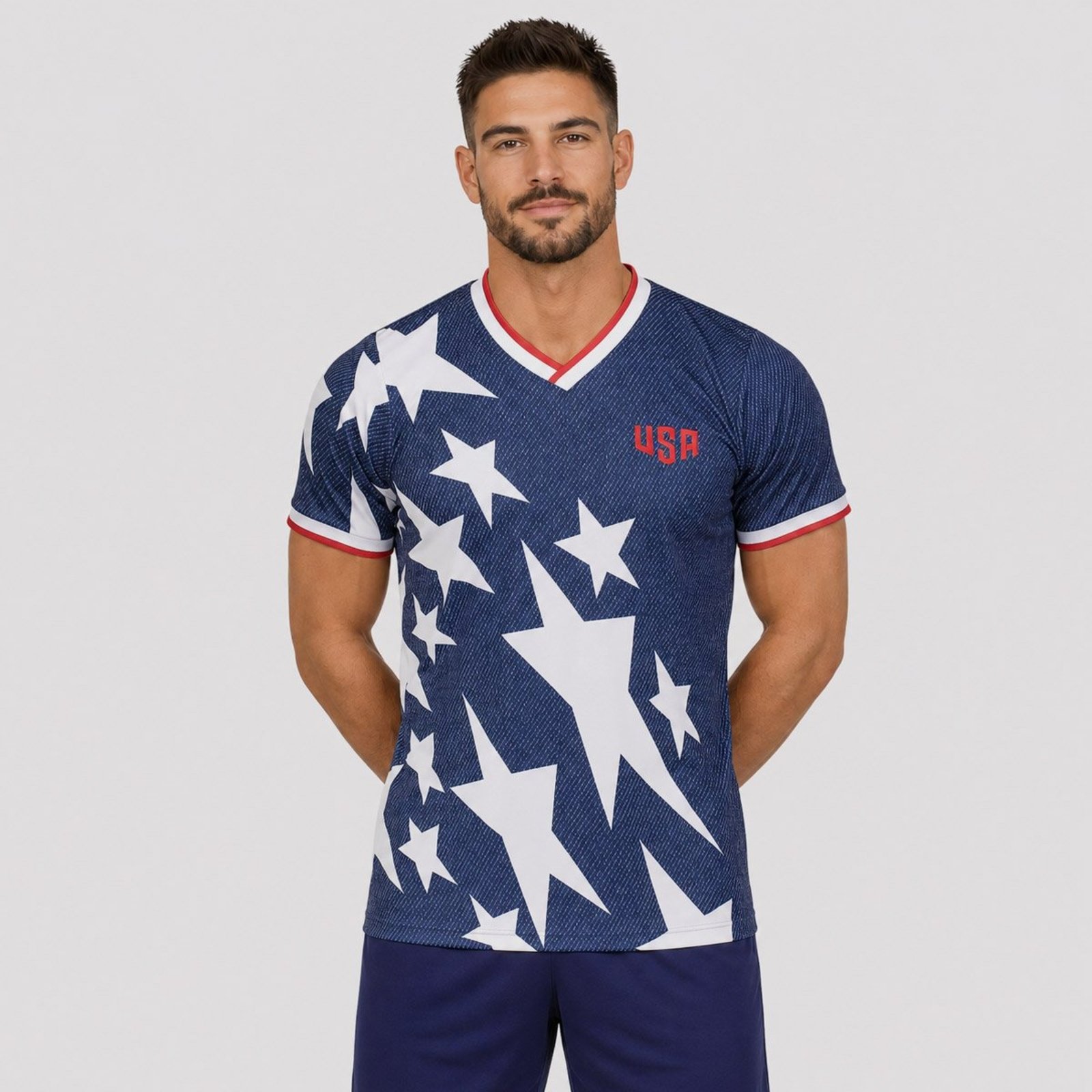 Camisa Estados Unidos Retrô 1994 Dry Azul
