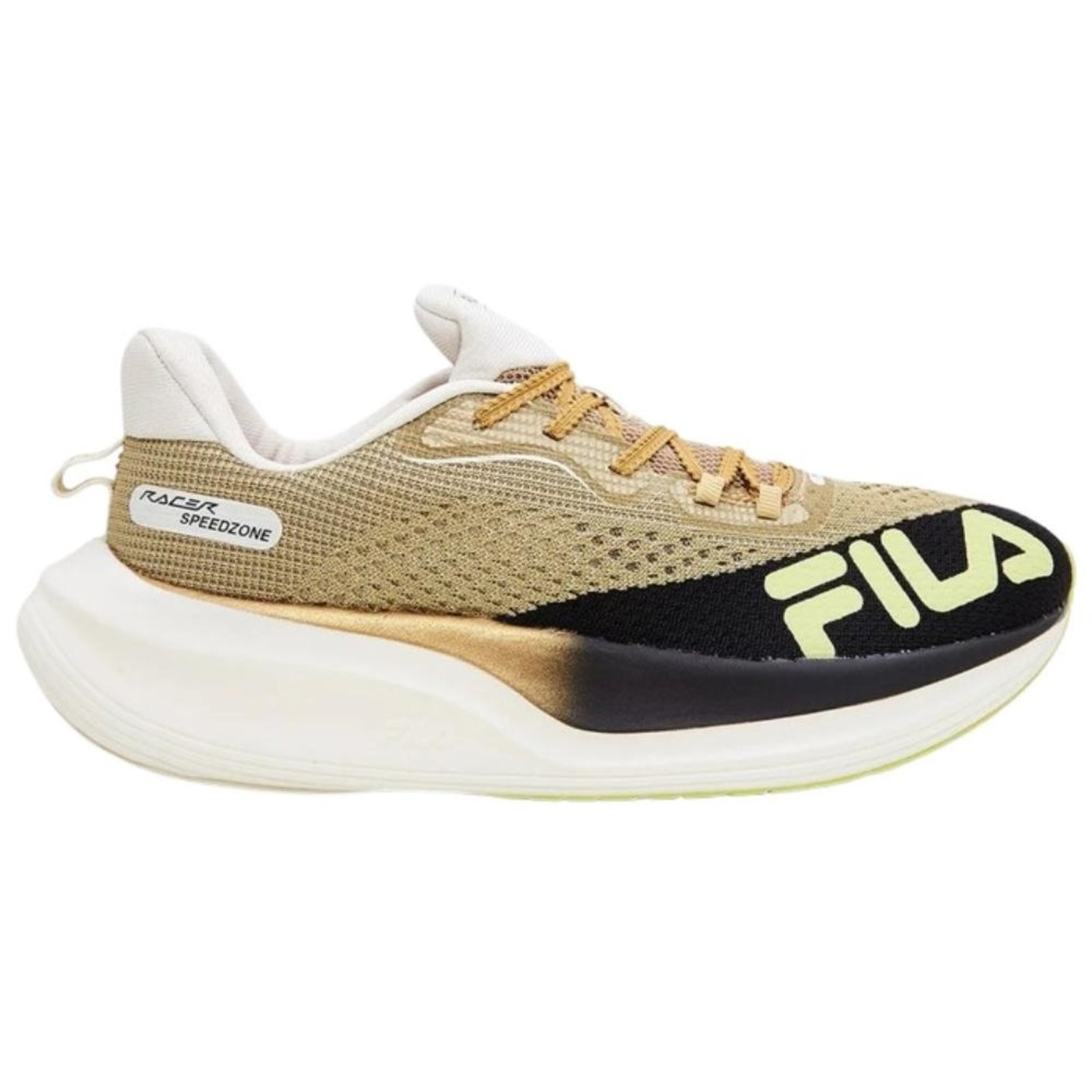 Tênis Fila Racer Speedzone Masculino - Dourado/preto/verde