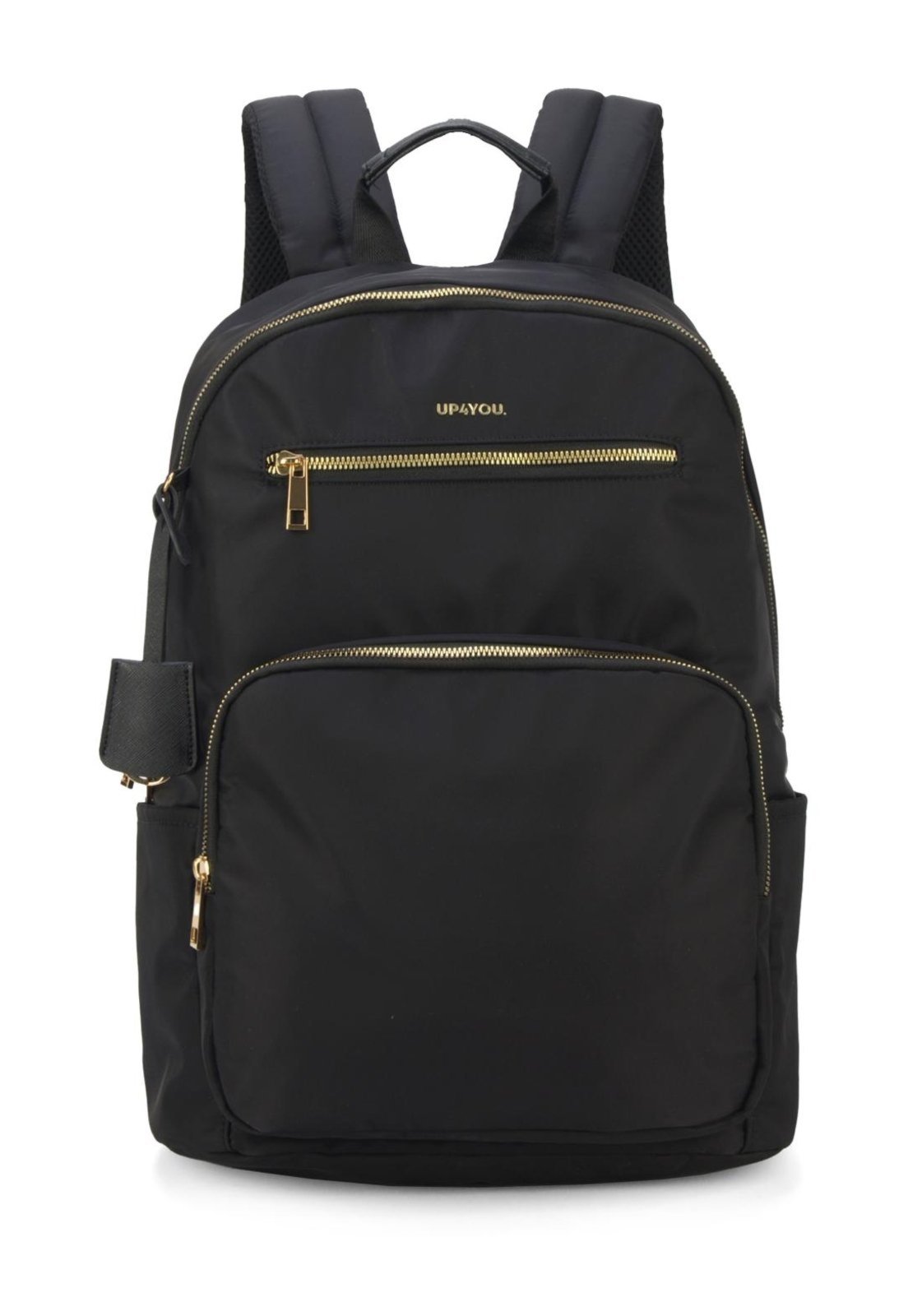 Infantil - Mochila de Costas Média Executiva Feminina Clássica Notebook Up4you Preto
