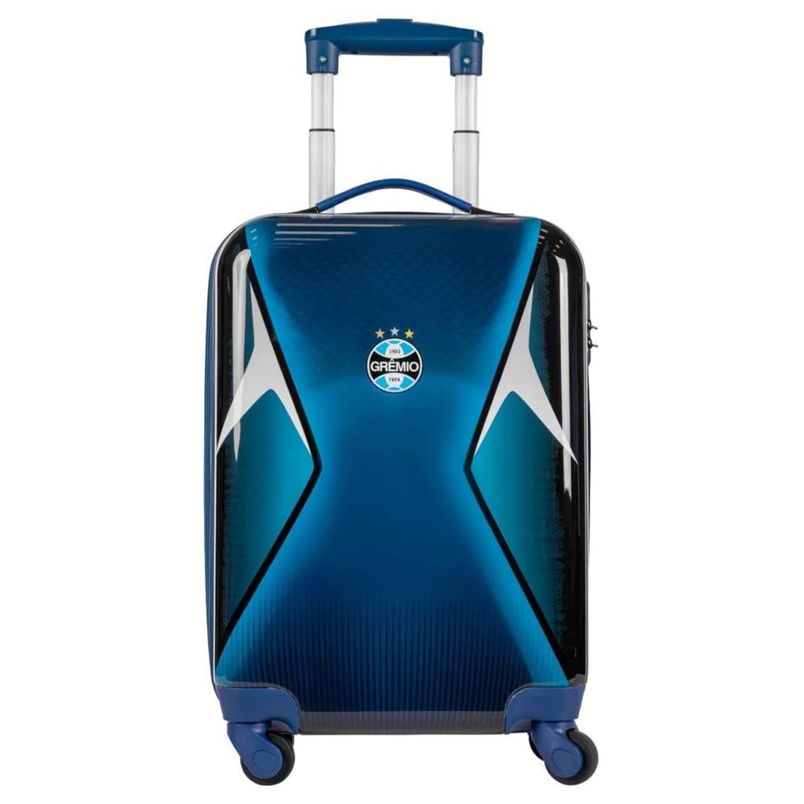 Infantil - Mala de Bordo Sestini Pc Grêmio Pequena 360° Azul Escuro