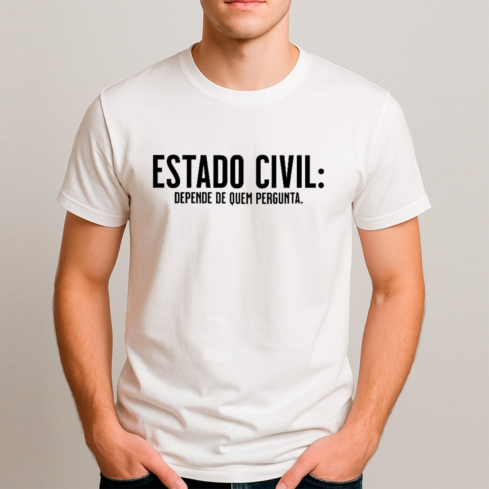 Vista 3 Camiseta Ousy Básica Sou Lerdo Mesmo Meme De Paquera Unissex preto ousy preto