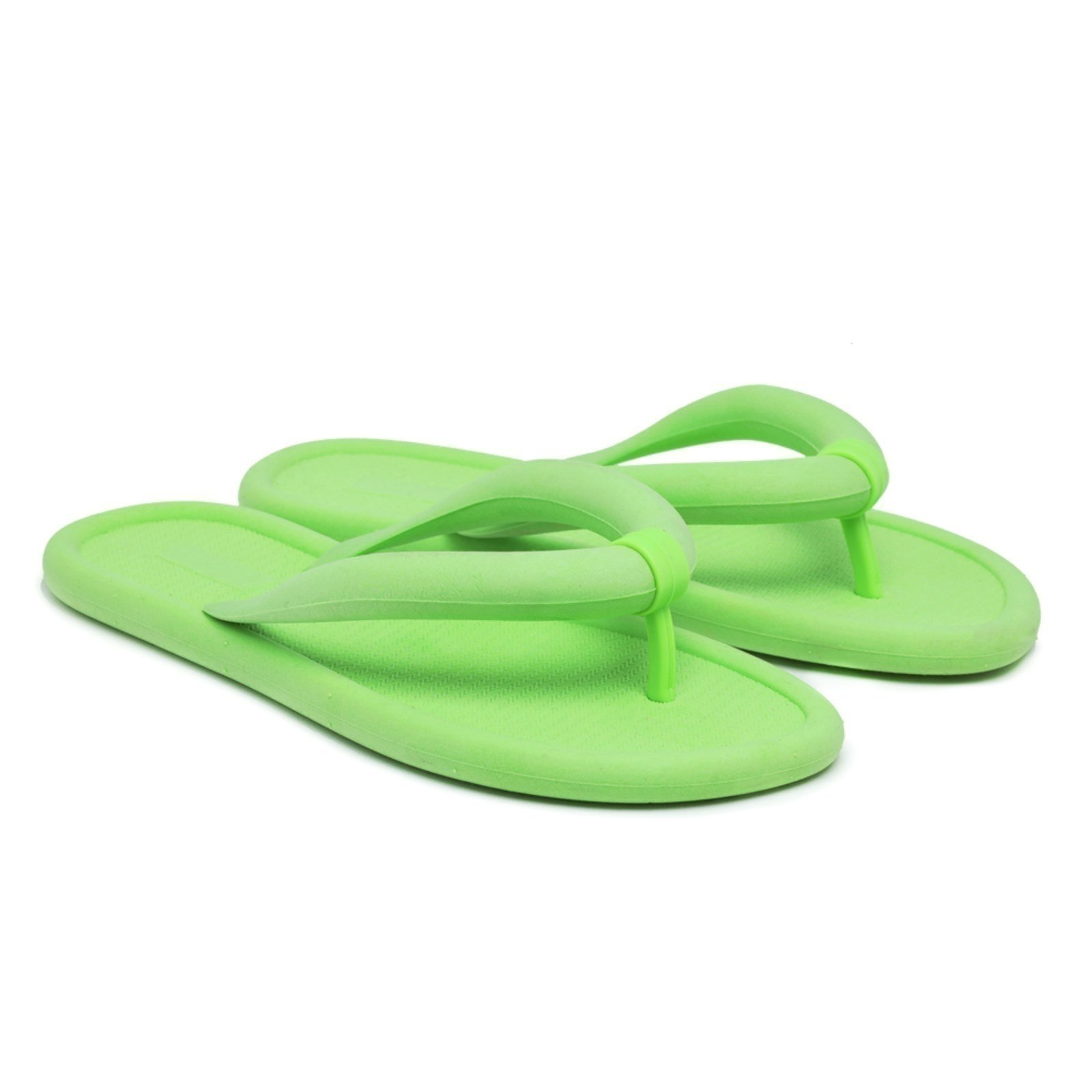 Vista 2 Chinelo Nuvem Feminino Schiareli N01 Verão Praia Piscina Dia a Dia Limão verde Schiareli verde