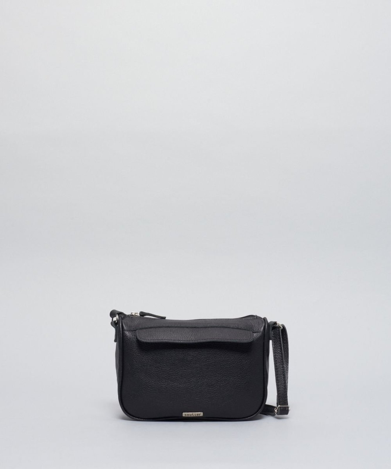 Bolsa p Couro Milena - Preto u - preto