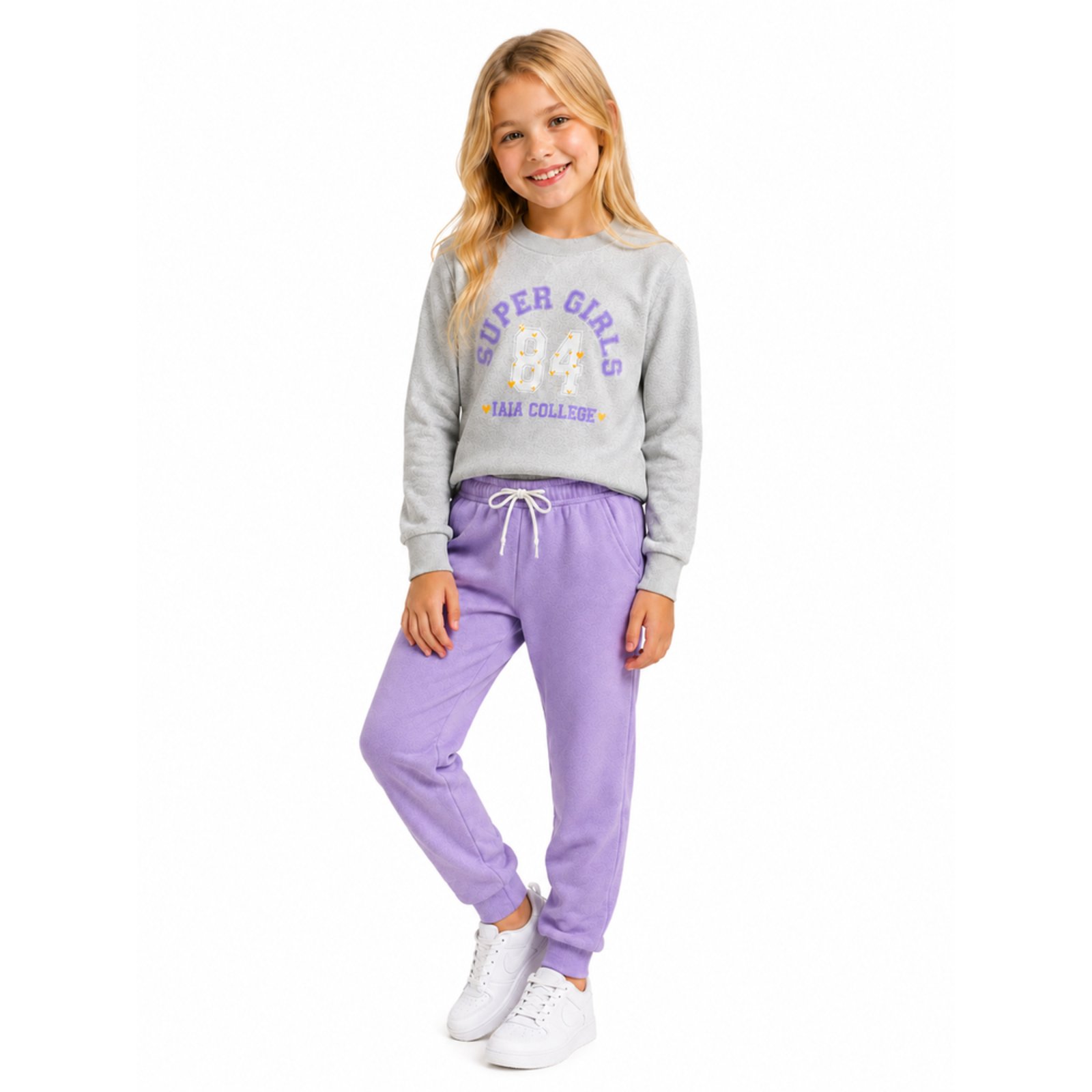 Infantil - Conjunto Inverno Menina Super Girls College