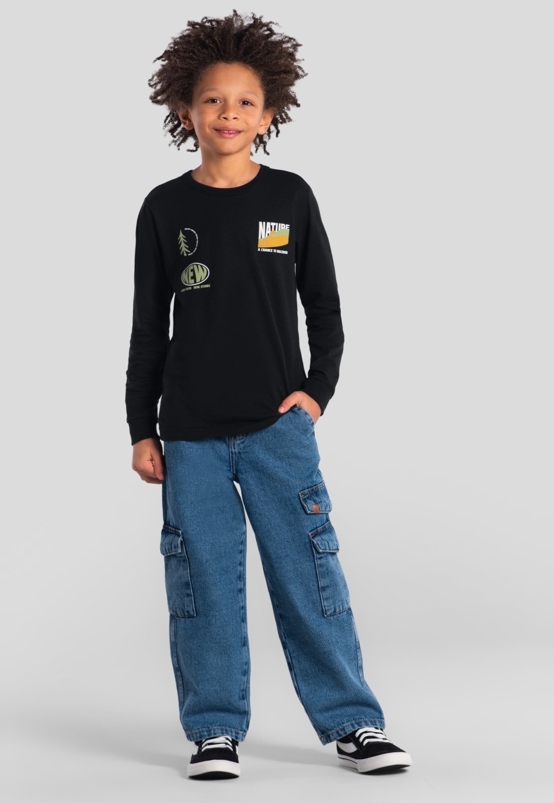 Infantil - Camiseta menino natureza Brandili