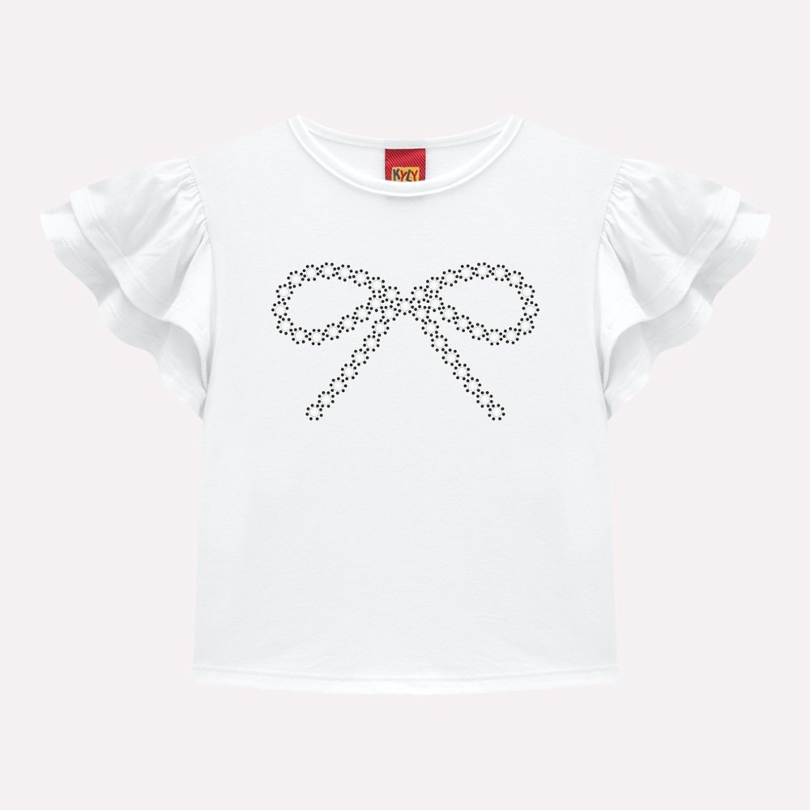Infantil - Blusa Menina com Babados Kyly