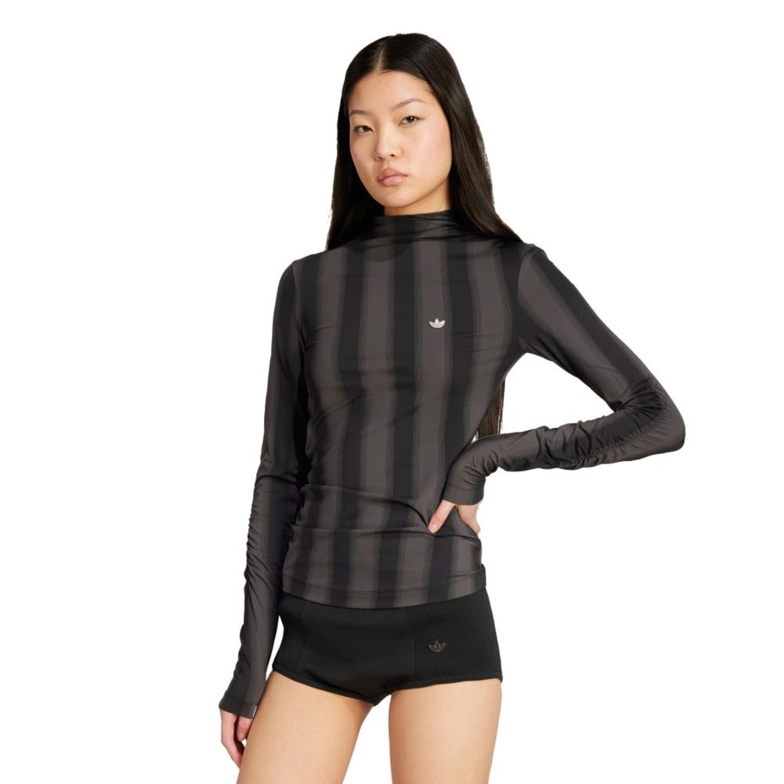 Camiseta Manga Longa adidas Originals Preto