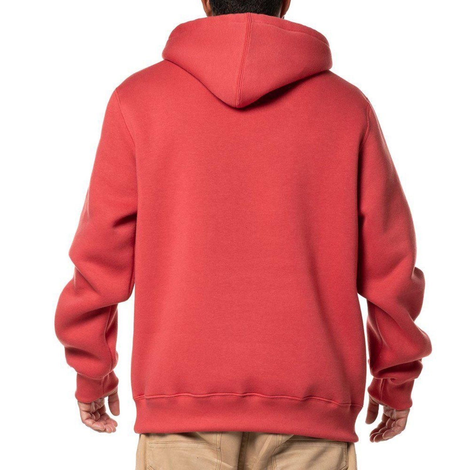 Moletom Quiksilver Canguru Omni Font 305G WT24 Vermelho