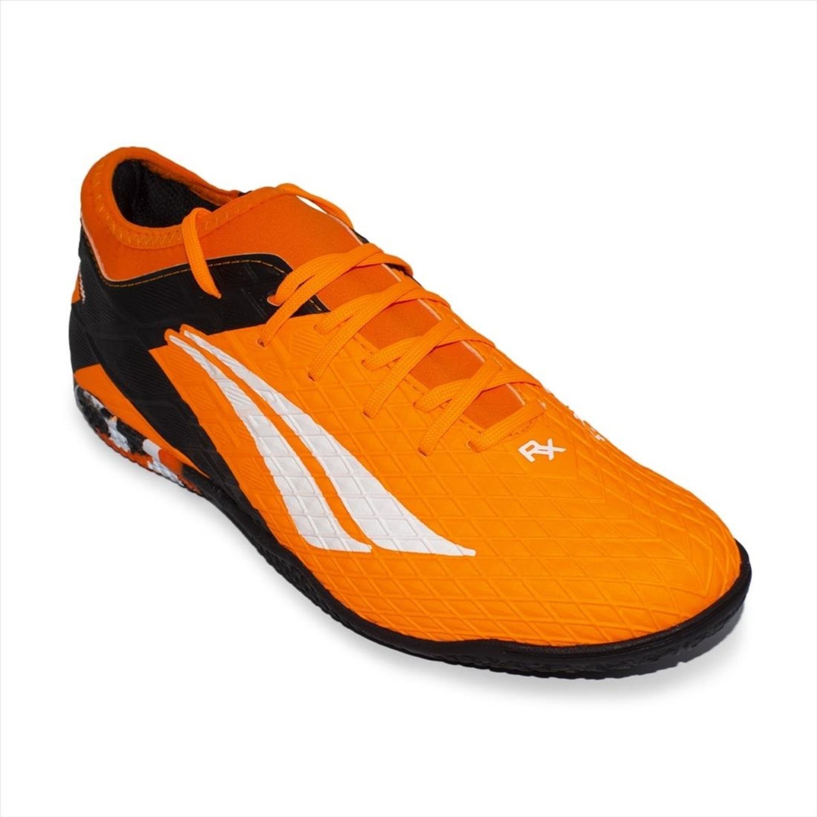 Vista 3 Chuteira Futsal Penalty RX Locker Y-3+Meião Penalty Storm Futebol amarelo Penalty amarelo