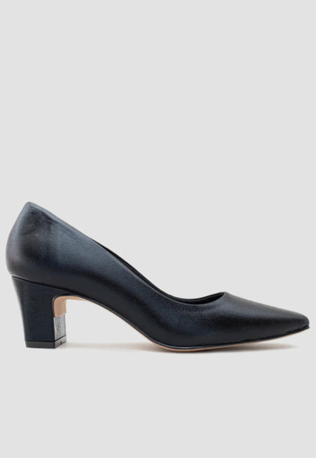 Scarpin Clássico Couro Preto CBK