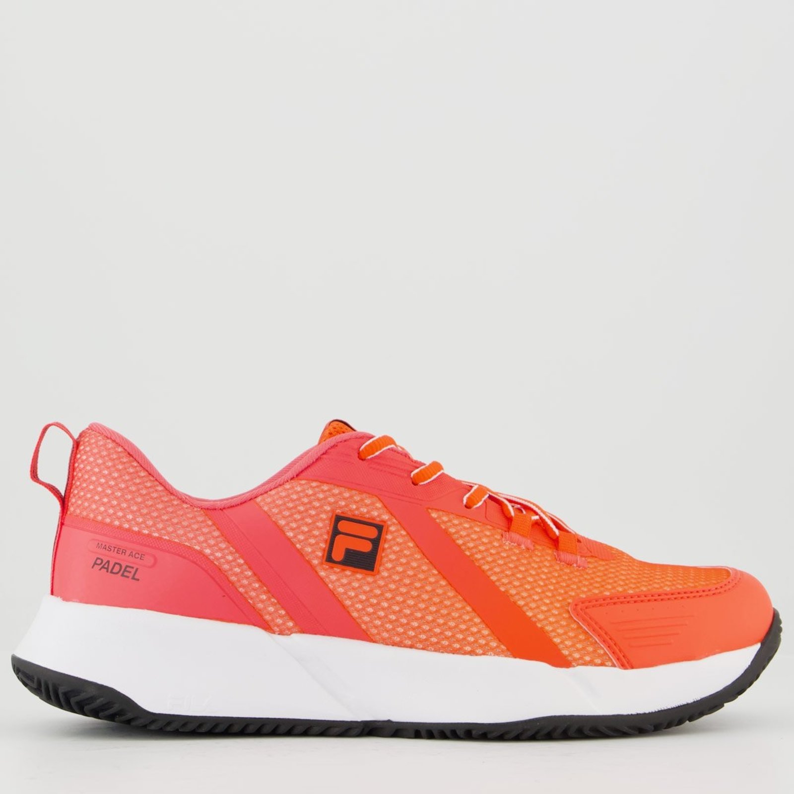 Tênis Fila Master Ace Laranja e Vermelho