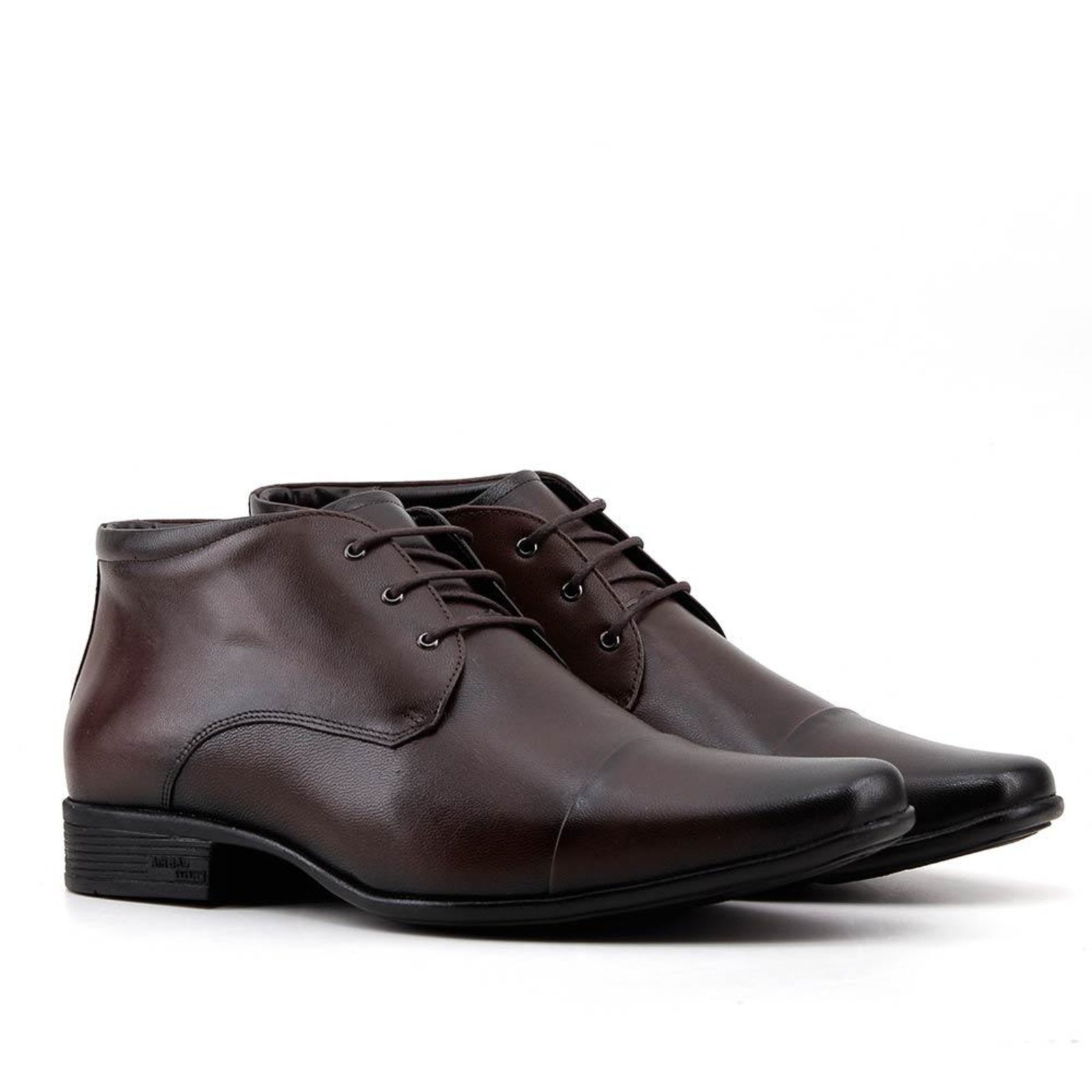 Bota Social Jota Pe Boot Winne Couro 60950 Marrom