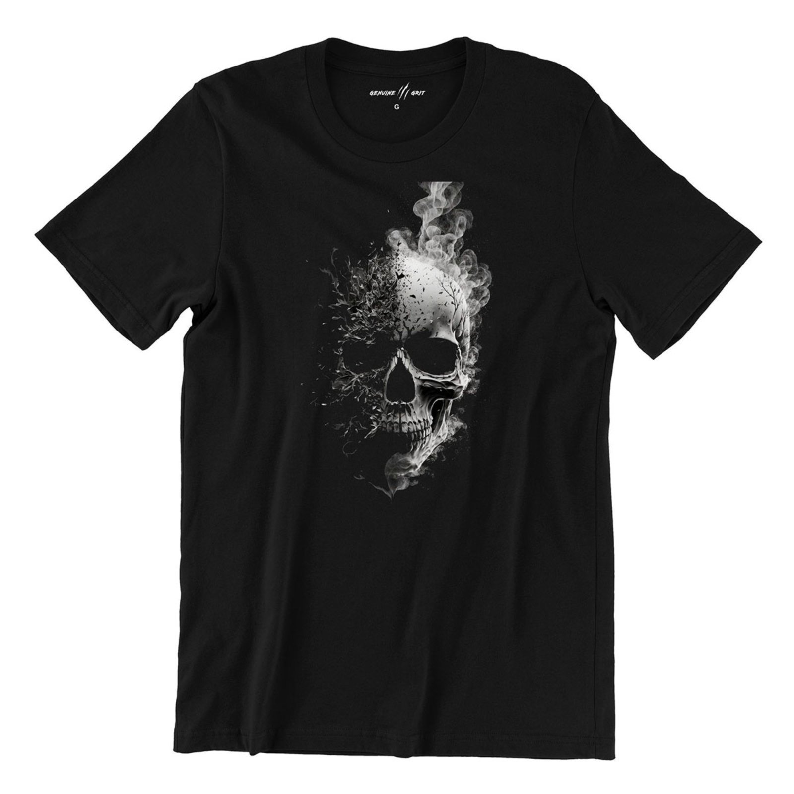 Camiseta Tshirt Masculina Caveira – Preto
