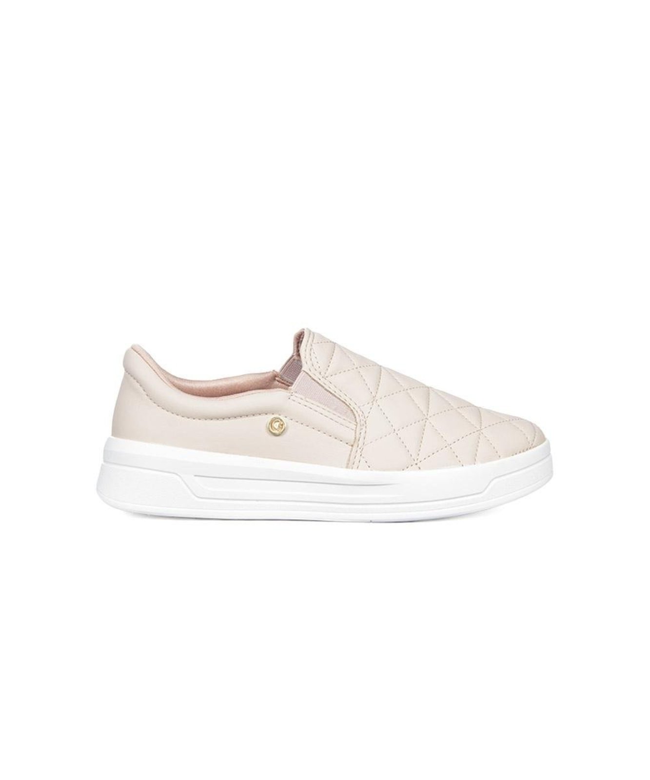 Tênis Feminino Comfortflex Soft Bege Incolor