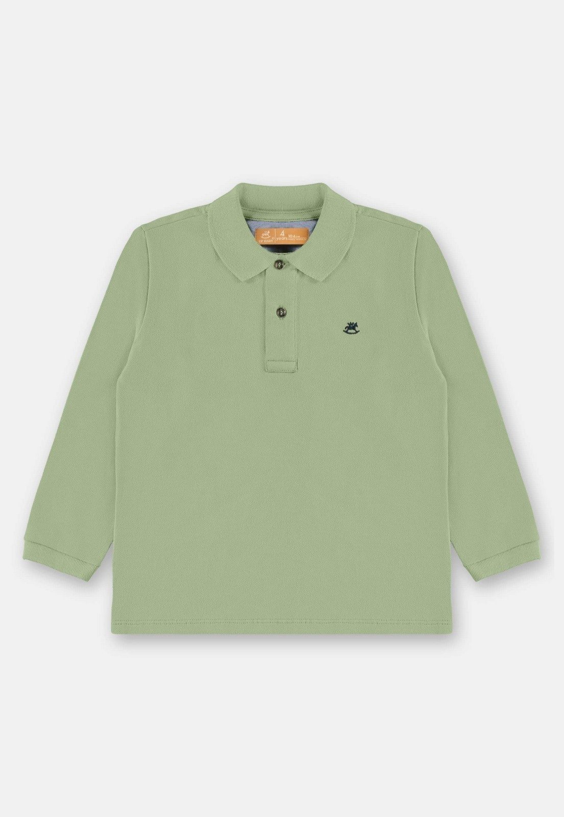 Infantil - Camisa Polo Masculina em Piquet Up Baby Verde