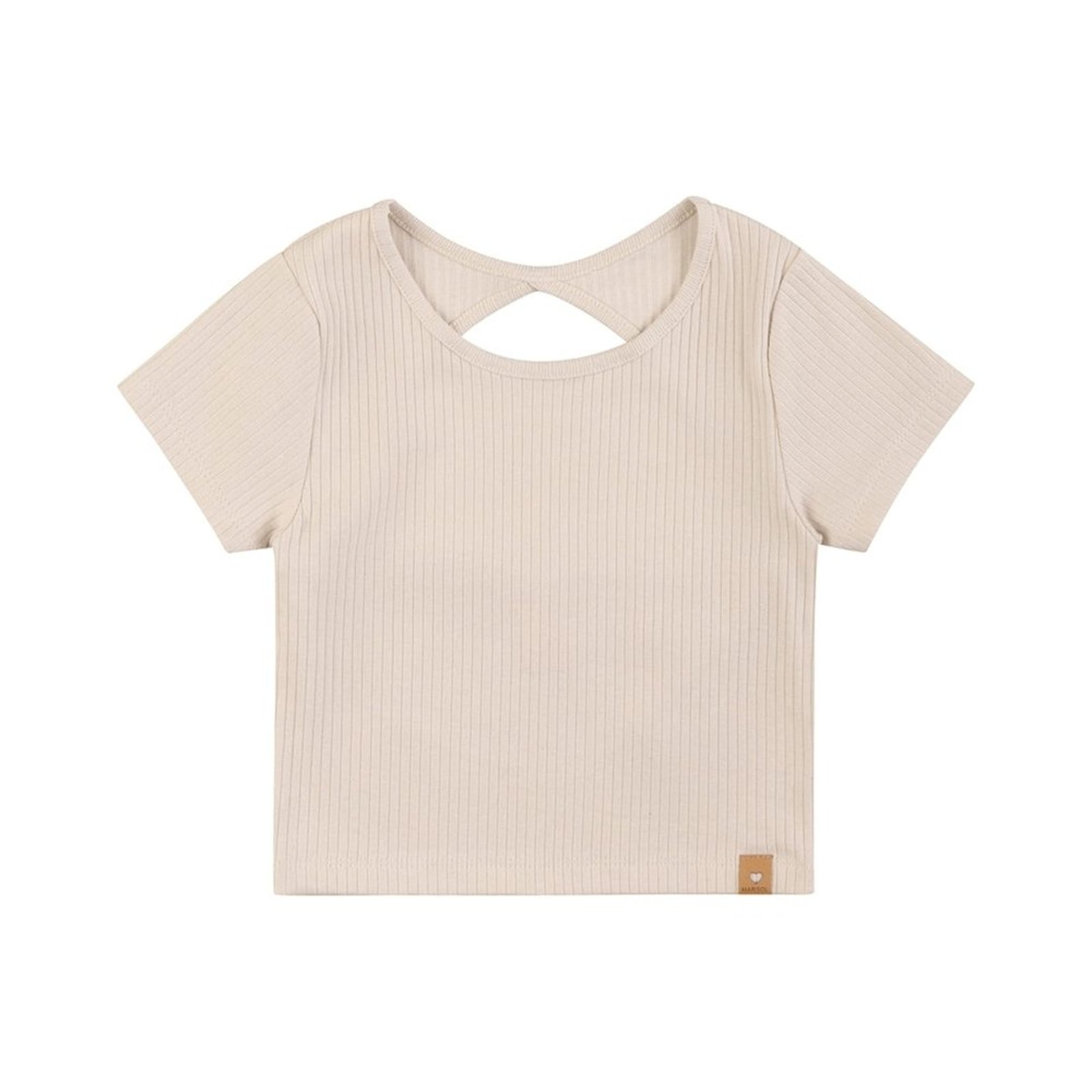 Infantil - Blusa Cropped Manga Curta Menina Marisol