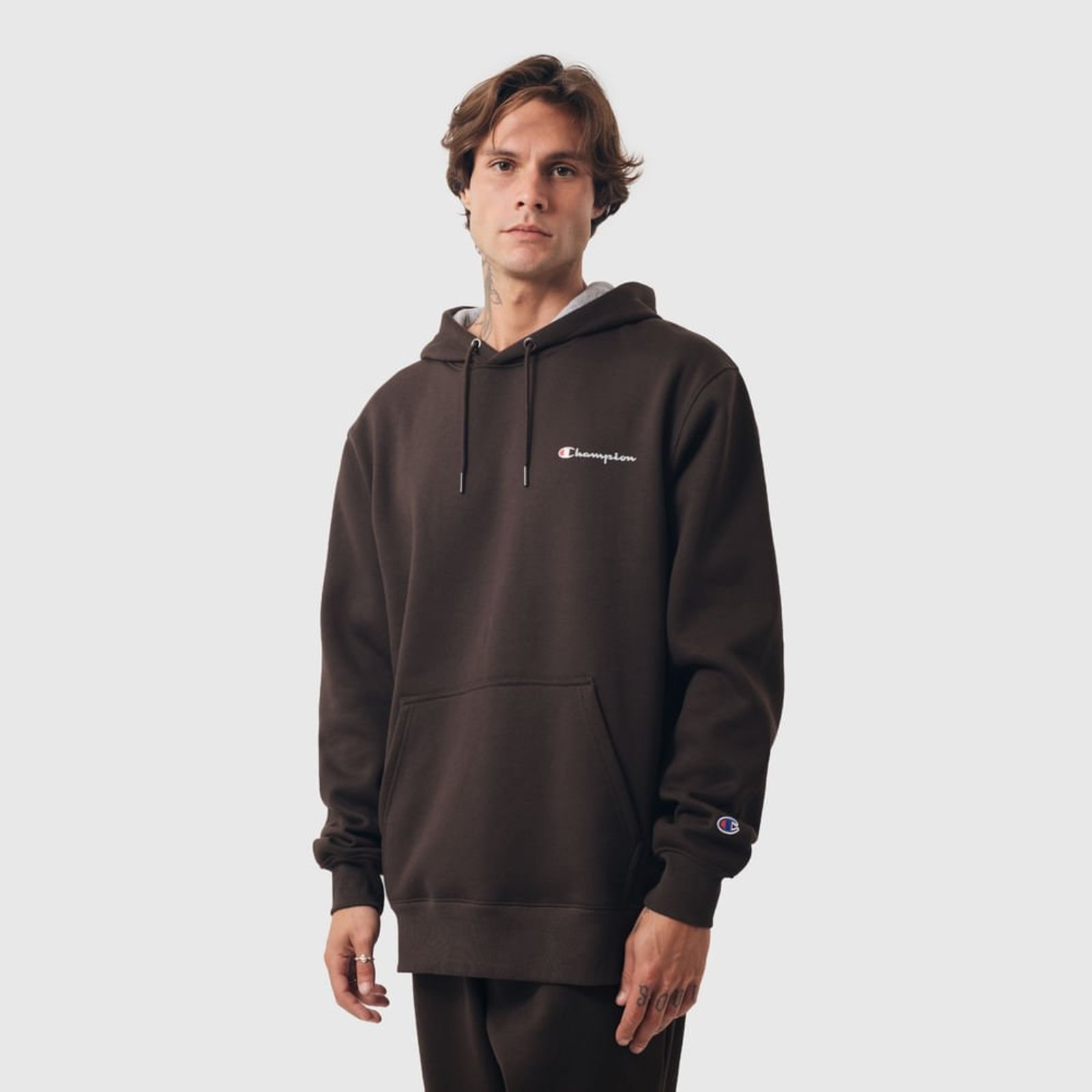 MOLETOM CHAMPION ATHLETIC HOODIE MINI SCRIPT