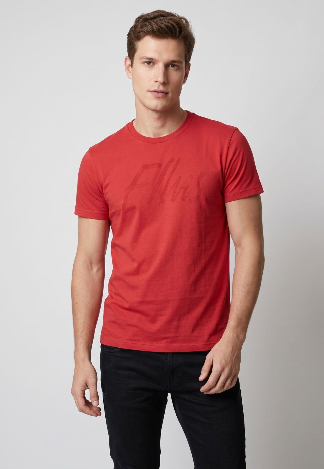 Camiseta Masculina Ellus Classic Vermelha