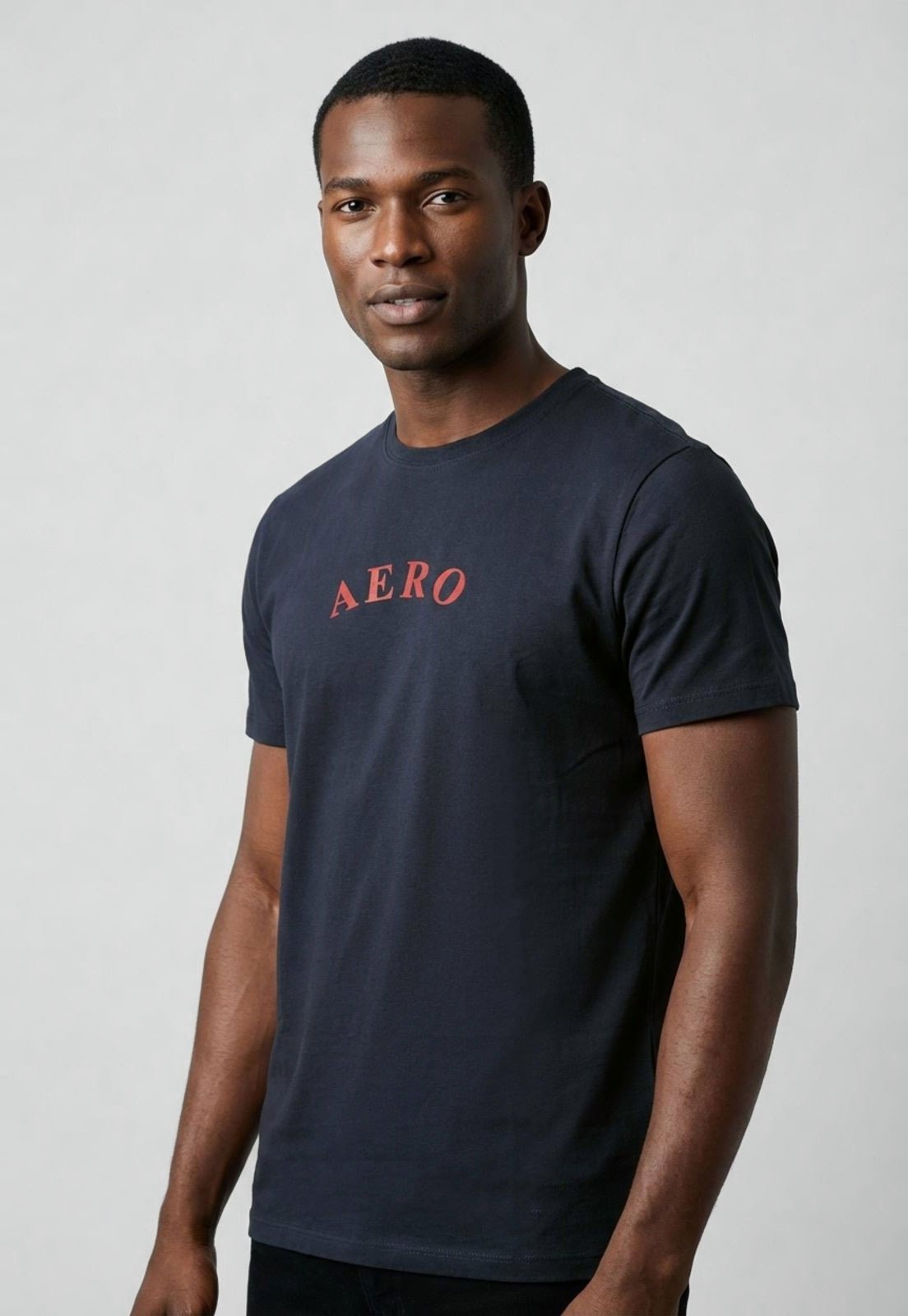 Camiseta Masculina Aeropostale Logo Azul Marinho