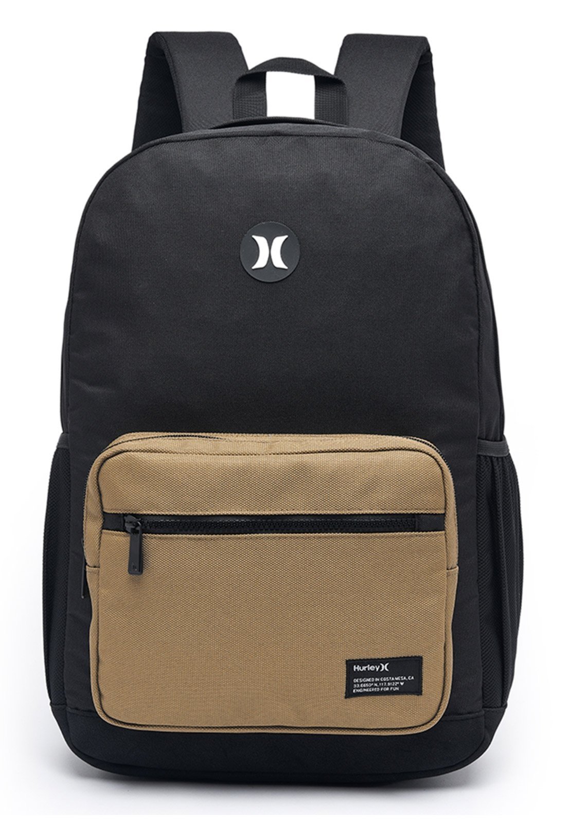 Mochila Bolsa De Costas Masculina Hurley Escolar Trabalho Faculdade Resistente
