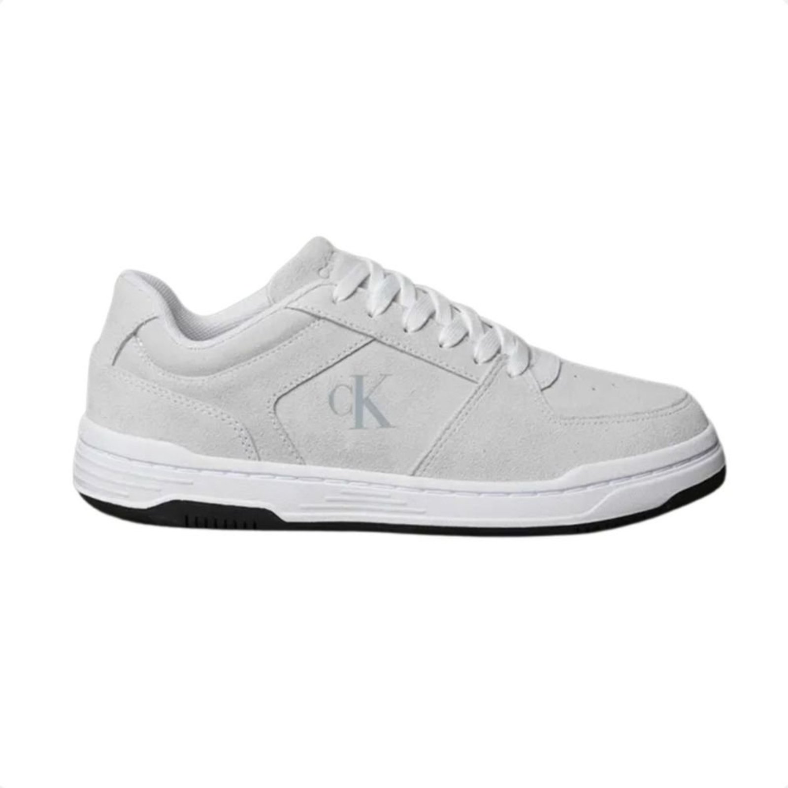 Tênis Casual Masculino Calvin Klein Court Off White