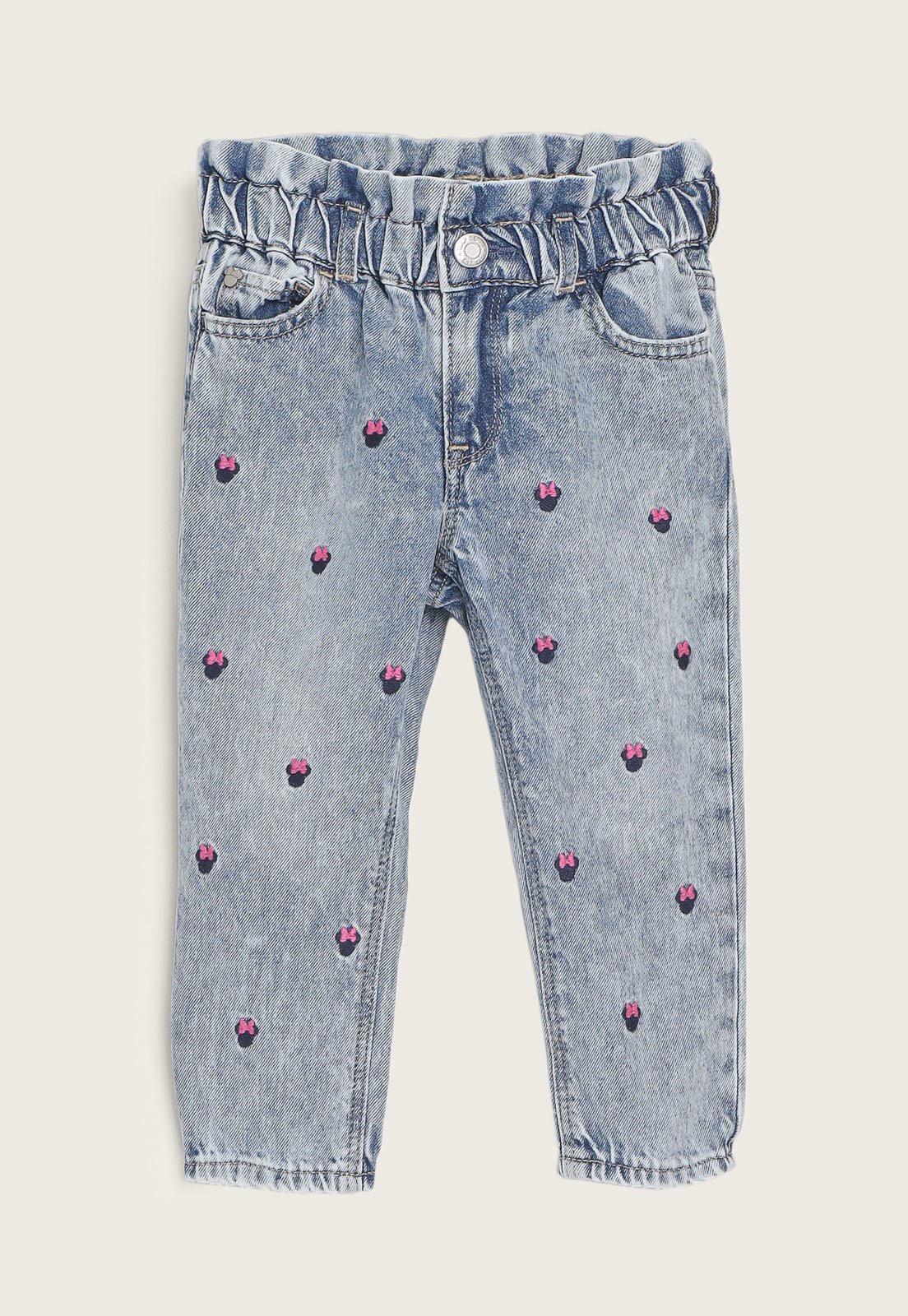 Infantil - Calça Jeans GAP Minnie Azul