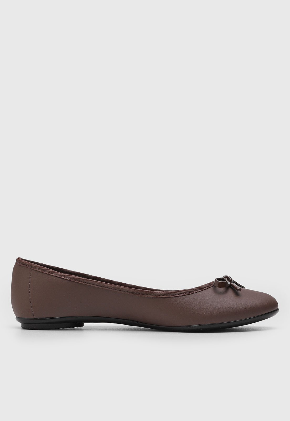 Vista 3 Sapatilha Feminina Moleca Laço marrom MOLECA marrom