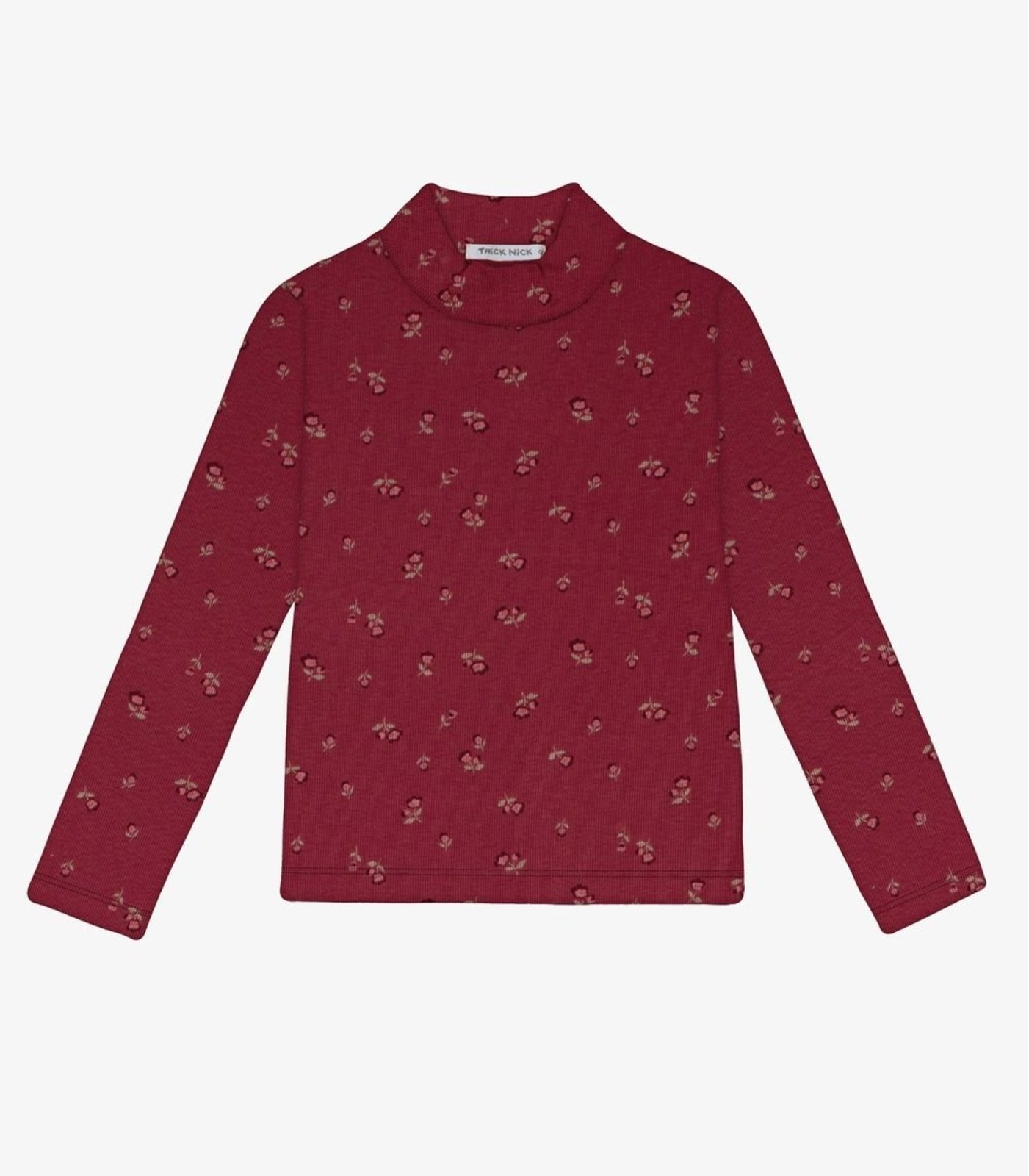 Infantil - Blusa Manga Longa Feminina Trick Nick Vermelho
