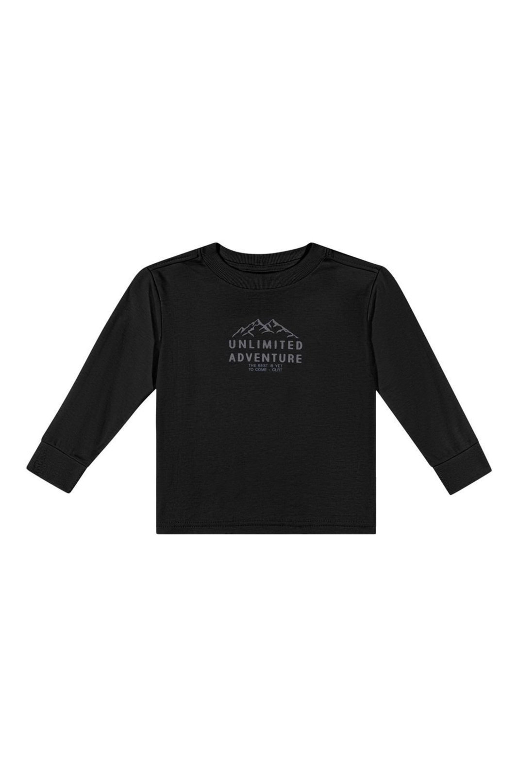 Infantil - Camiseta Menino Adventure Colorittá Preto