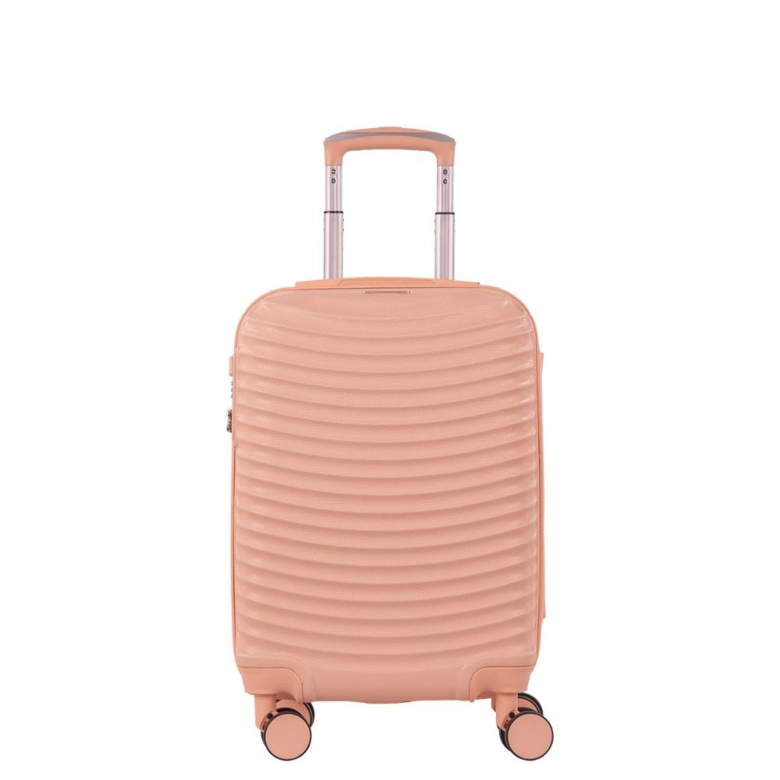 Infantil – Mala de Viagem Bordo 8 Kg com Rodas 360° Vega 3T – Coral Rosa