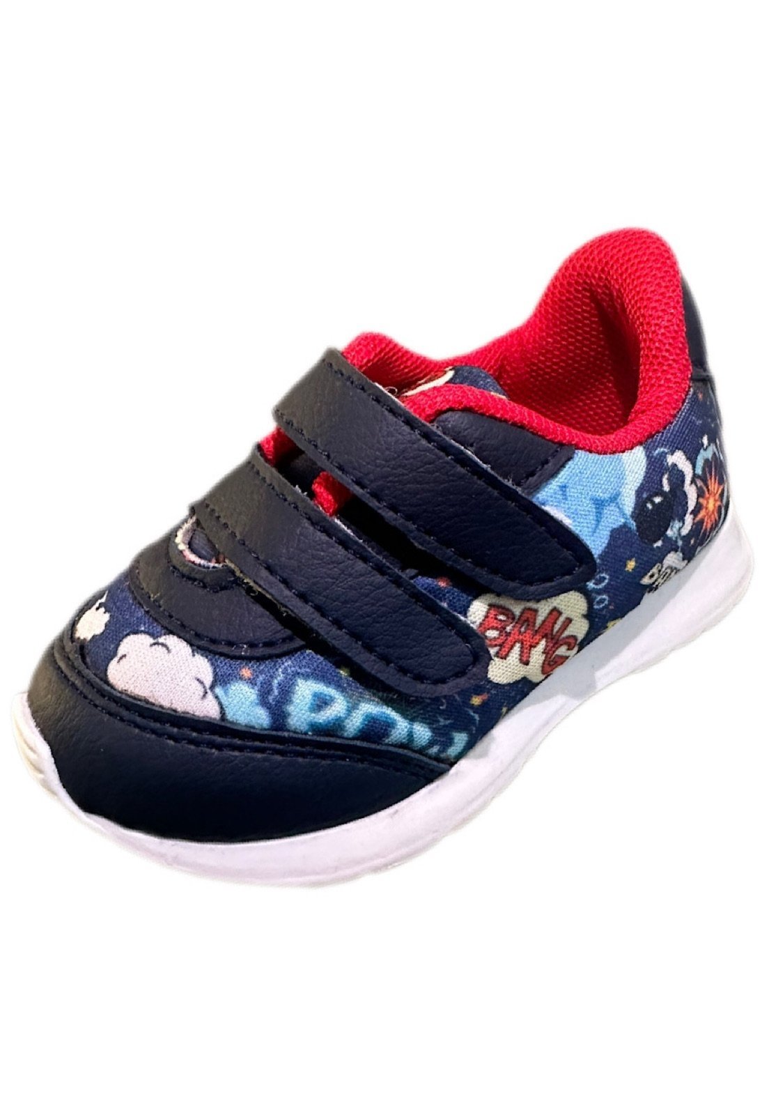 Infantil – Tênis Solzim com ponta Estampado Marinho bang