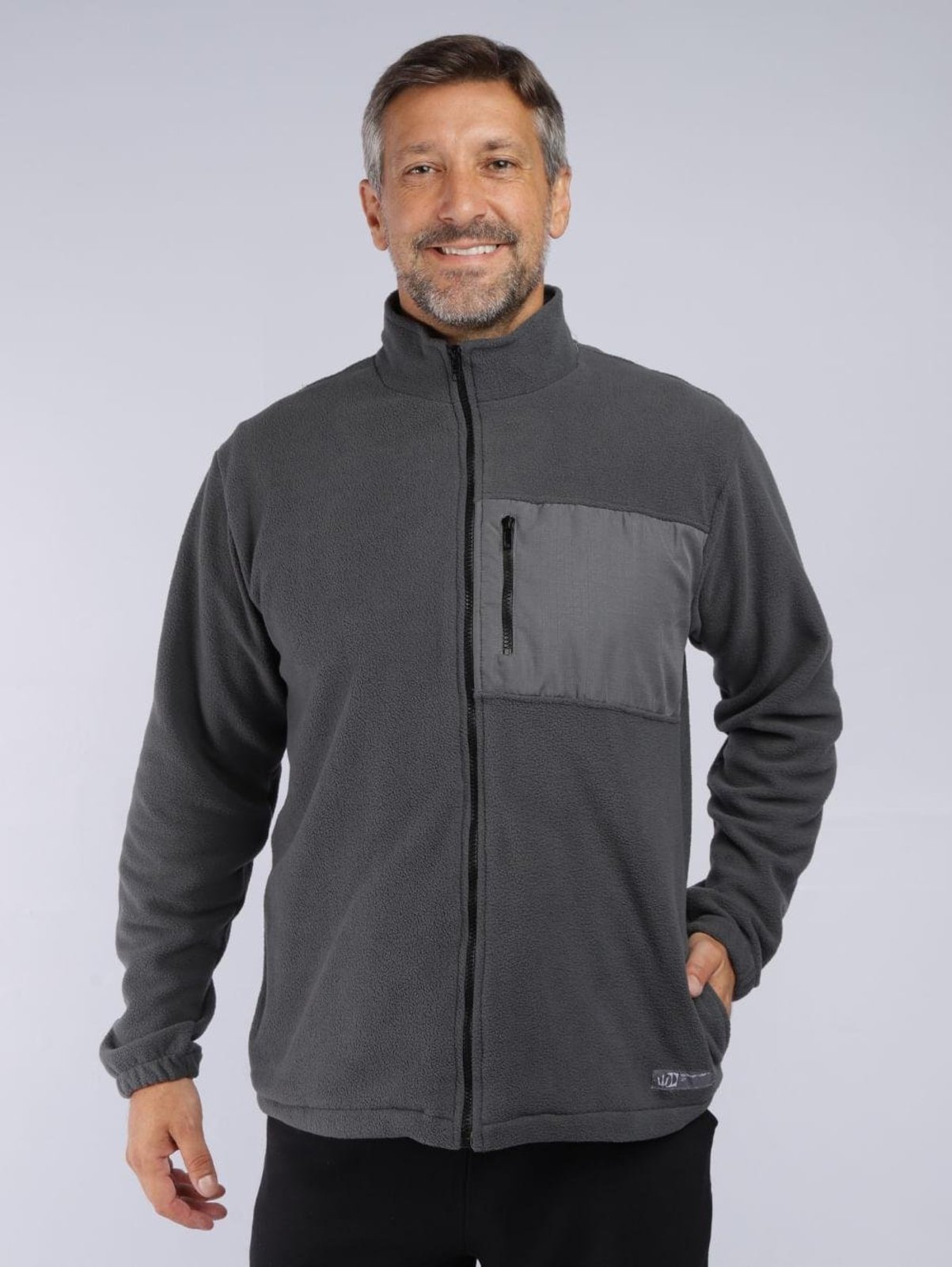 Jaqueta Fleece Masculina CINZA